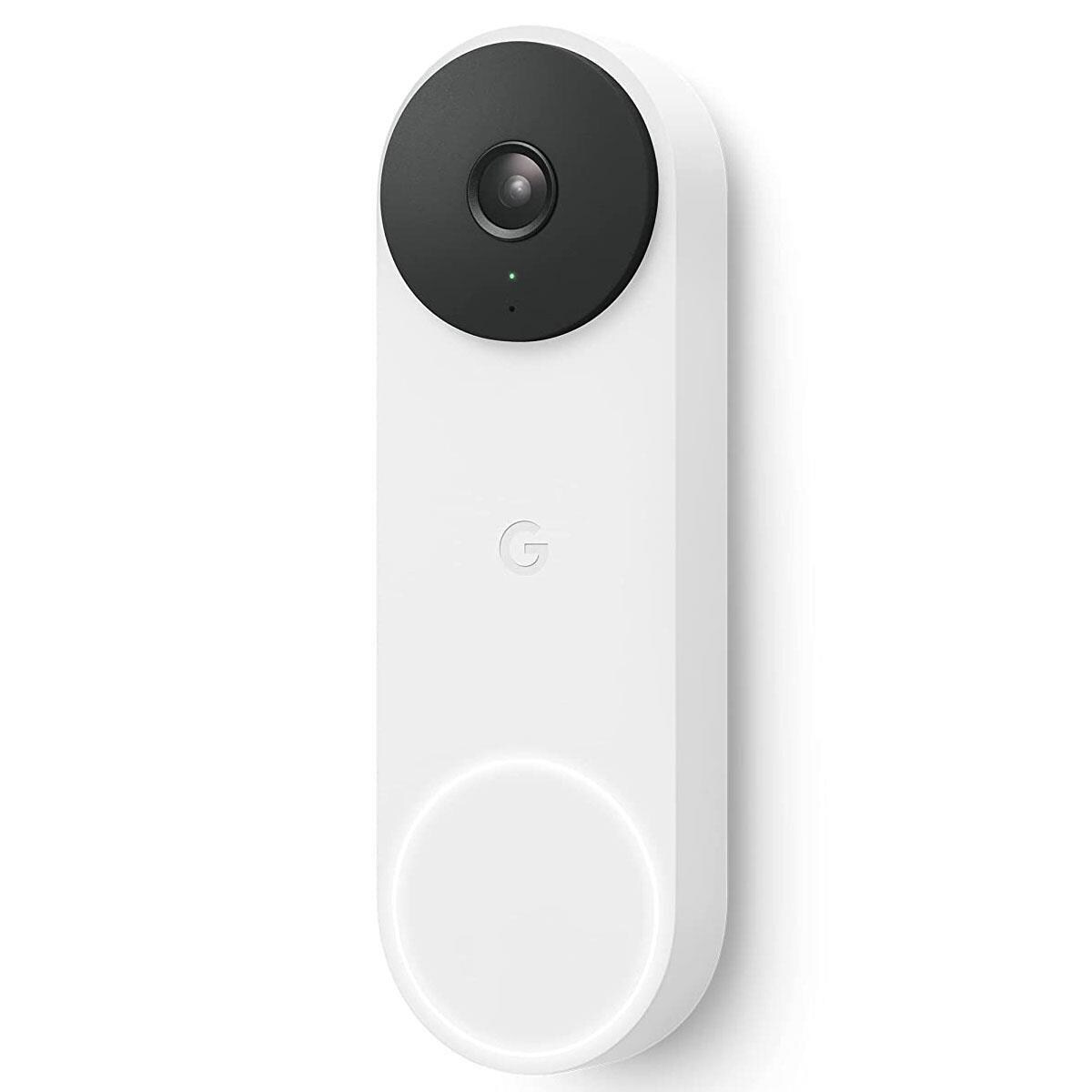 Google Nest Doorbell 2nd Generation (Wired) Snow Shop NFM