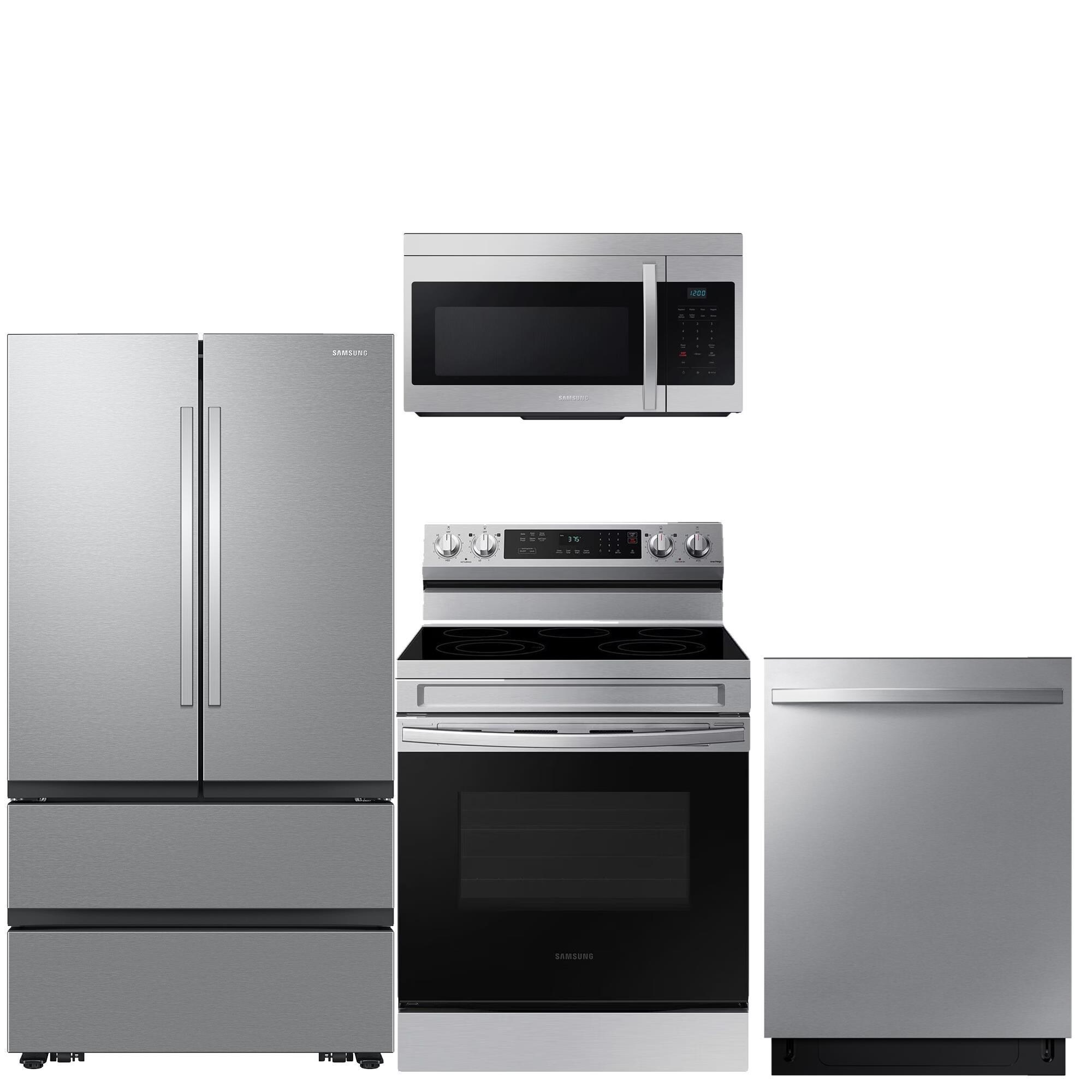 Samsung 4Piece Kitchen Package with 31 Cu. Ft. French Door
