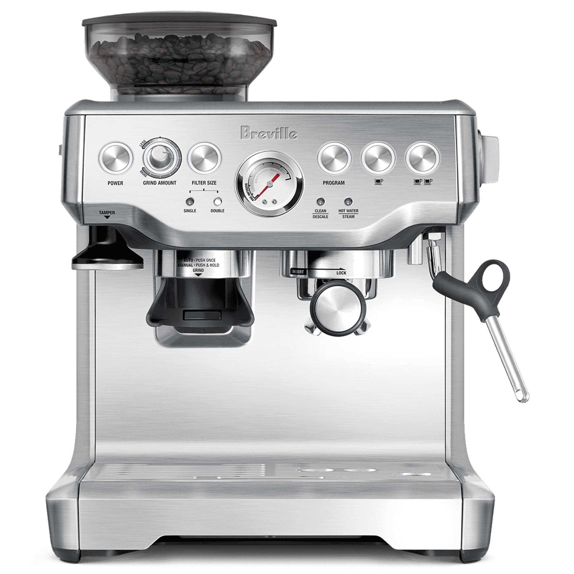 Breville 67 Oz Barista Express Espresso Machine in Brushed
