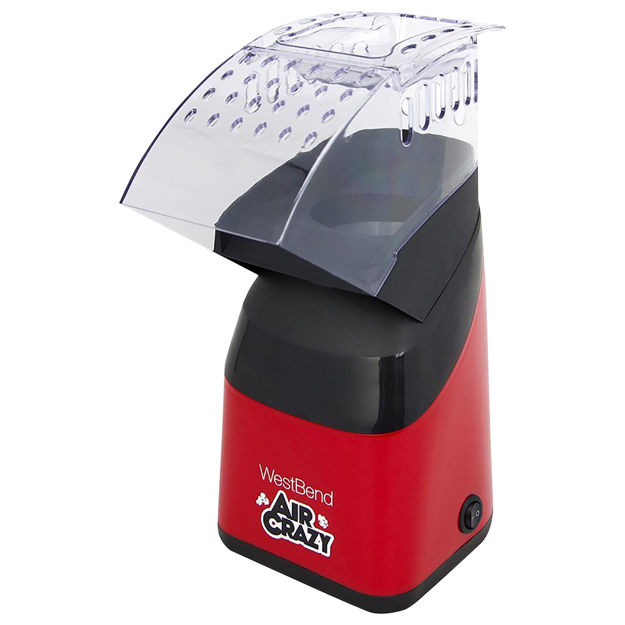 west bend air crazy hot air popcorn maker