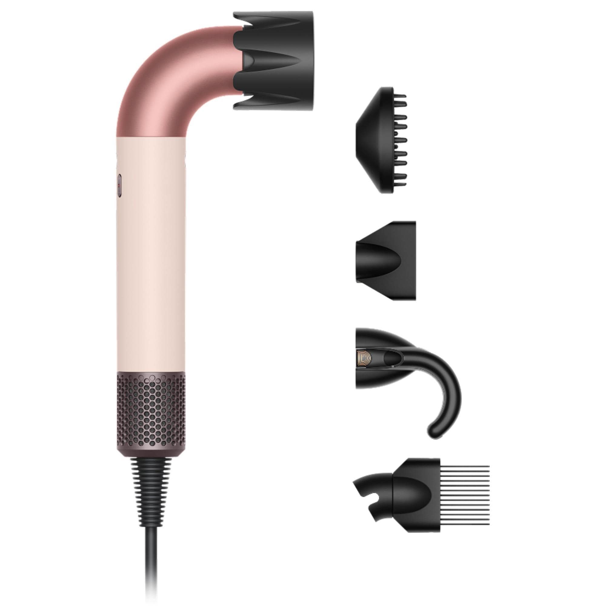 【超美品】Dyson Supersonic Ionic Dyson Supersonic™ hair dryer Nickel/Copper (5 attachments