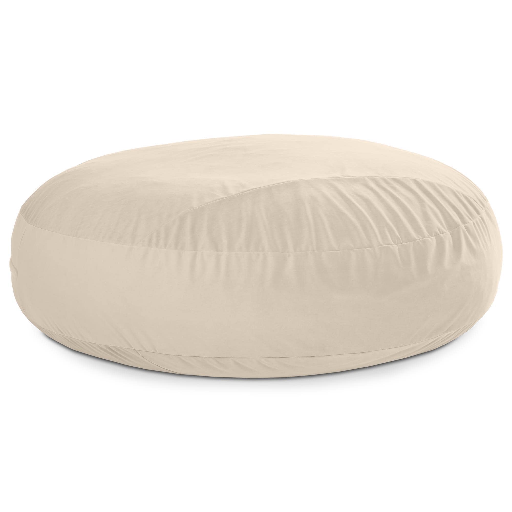 Jaxx Cocoon XL 7' Bean Bag Chair in Ivory