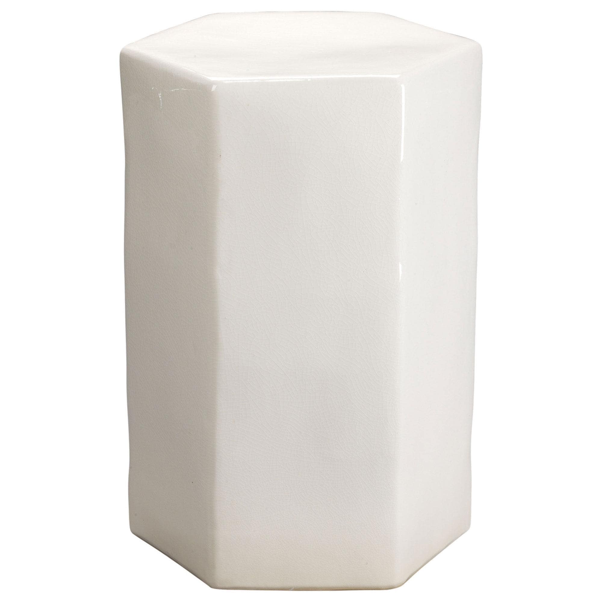 Splendor Table Sit Stand Splendor Living Kingsley Large Side Table in White