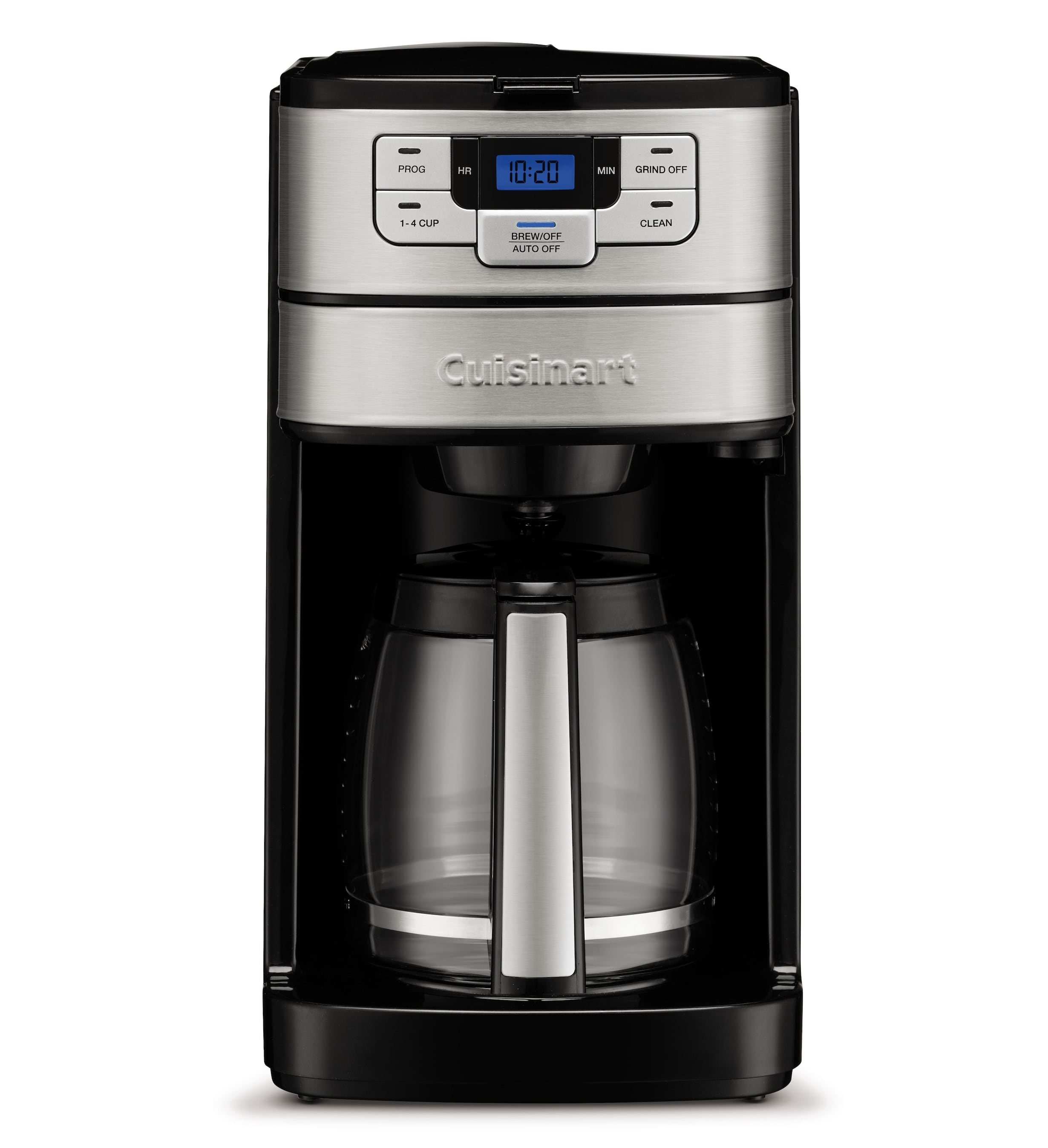 Cuisinart 12-Cup Automatic Grind and Brew Coffee Maker in Black
