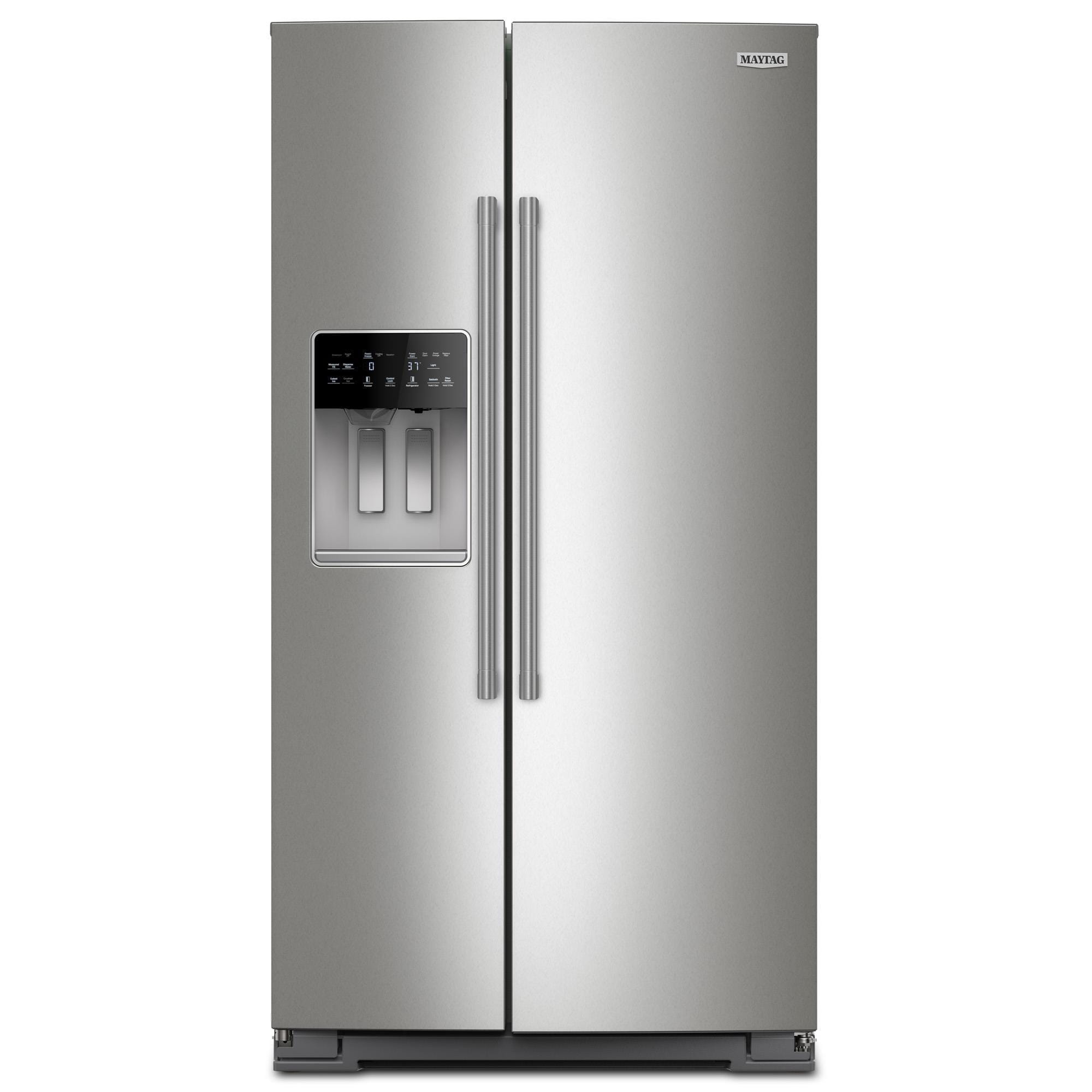 Maytag 20.8 Cu. Ft. Side-by-Side Refrigerator with Arctic Blue