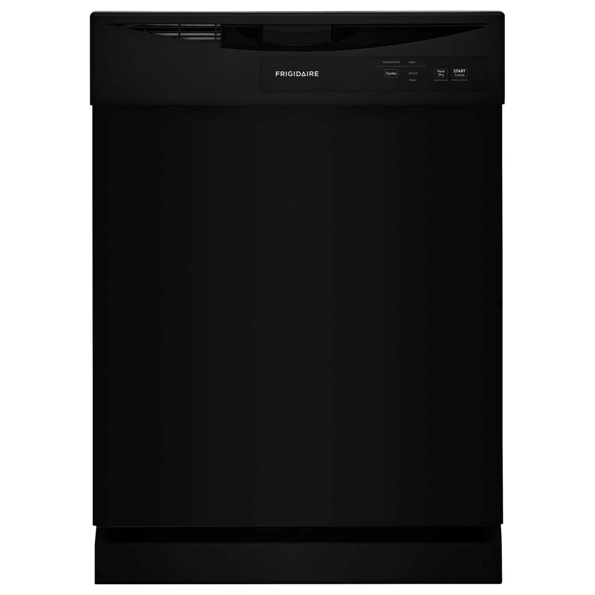 Frigidaire 24" BuiltIn Dishwasher with 5 Level Wash System in Black NFM
