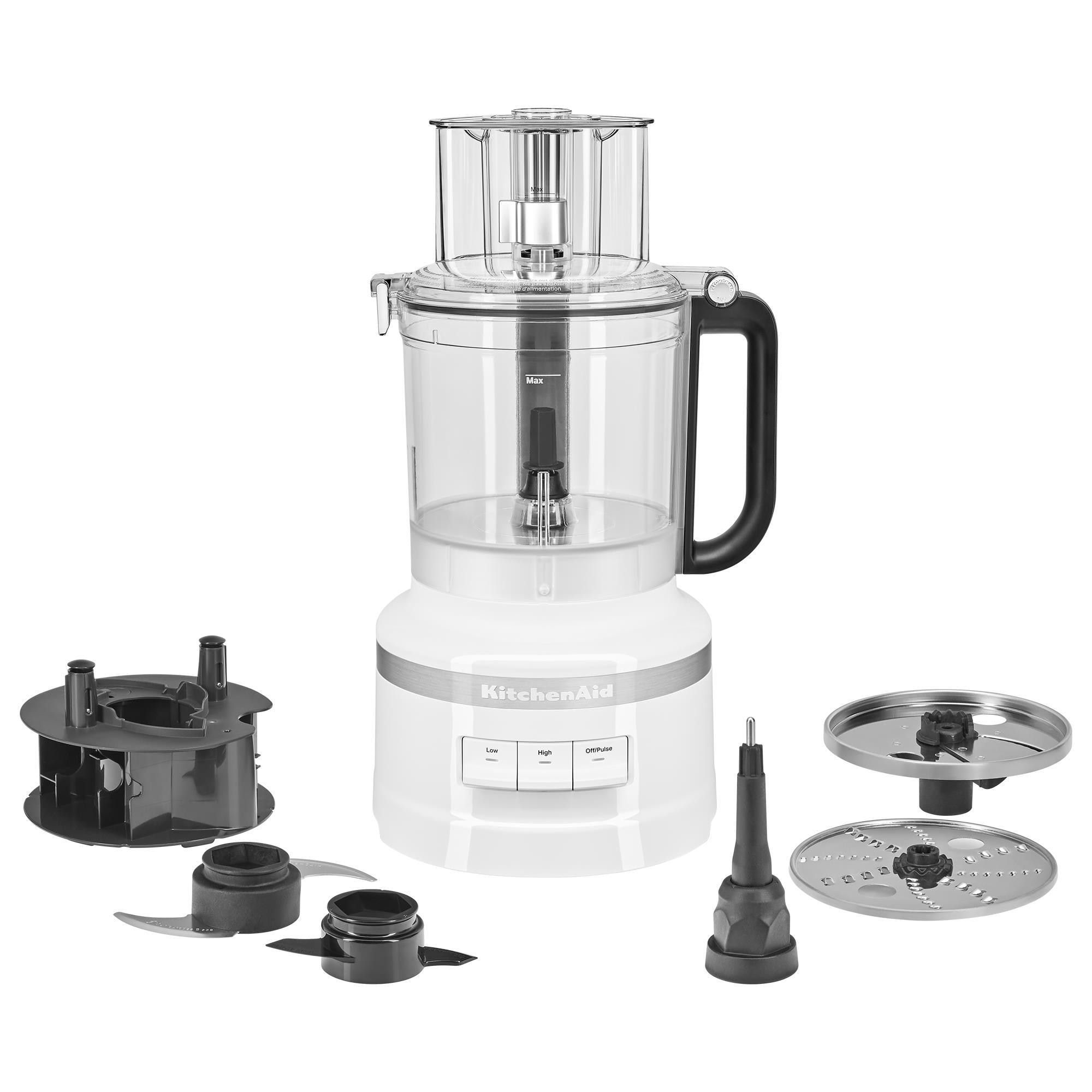 KitchenAid 13 Cup Food Processor in White NFM