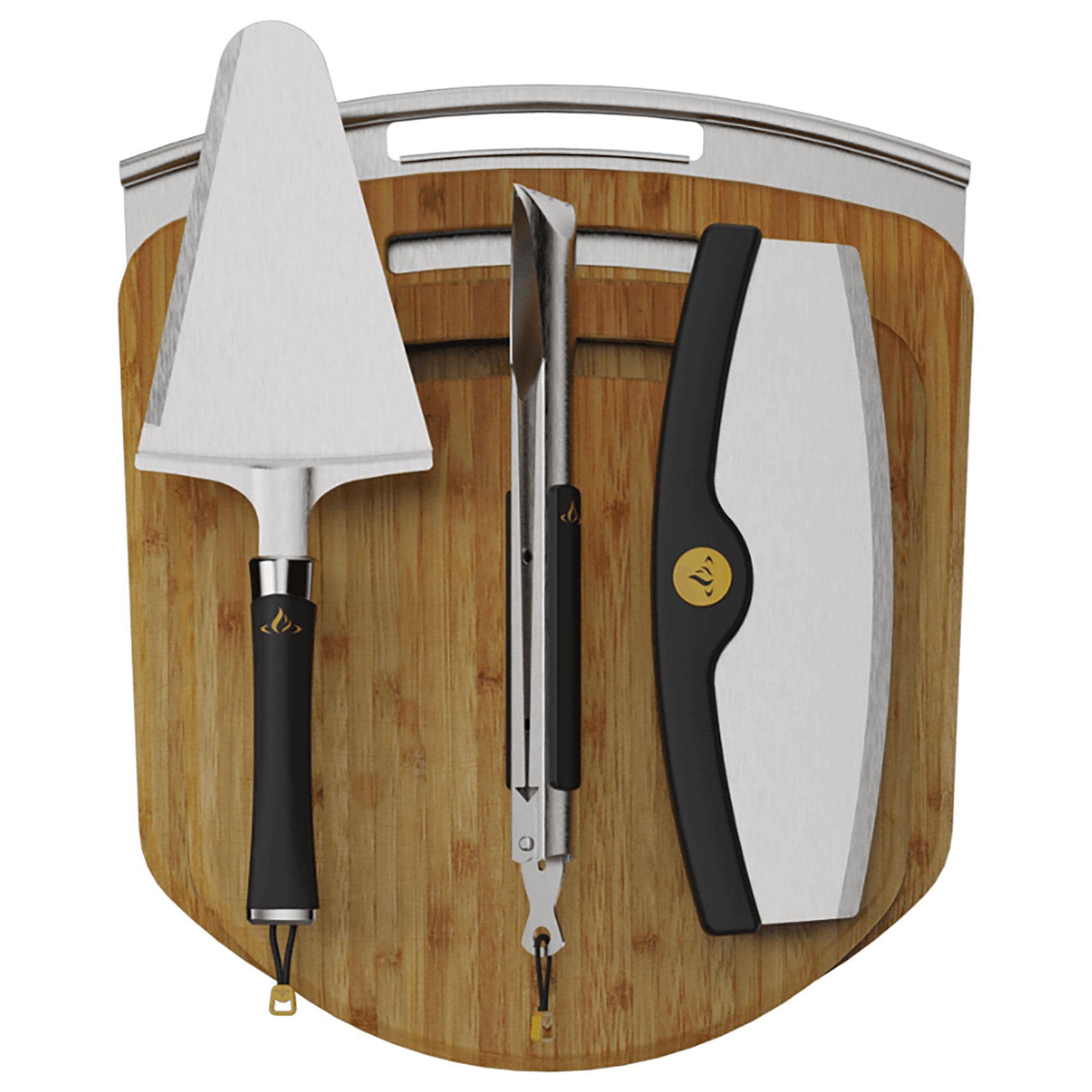 HALO Versa 16 6-Piece Cook and Serve Pizza Kit in Stainless Steel