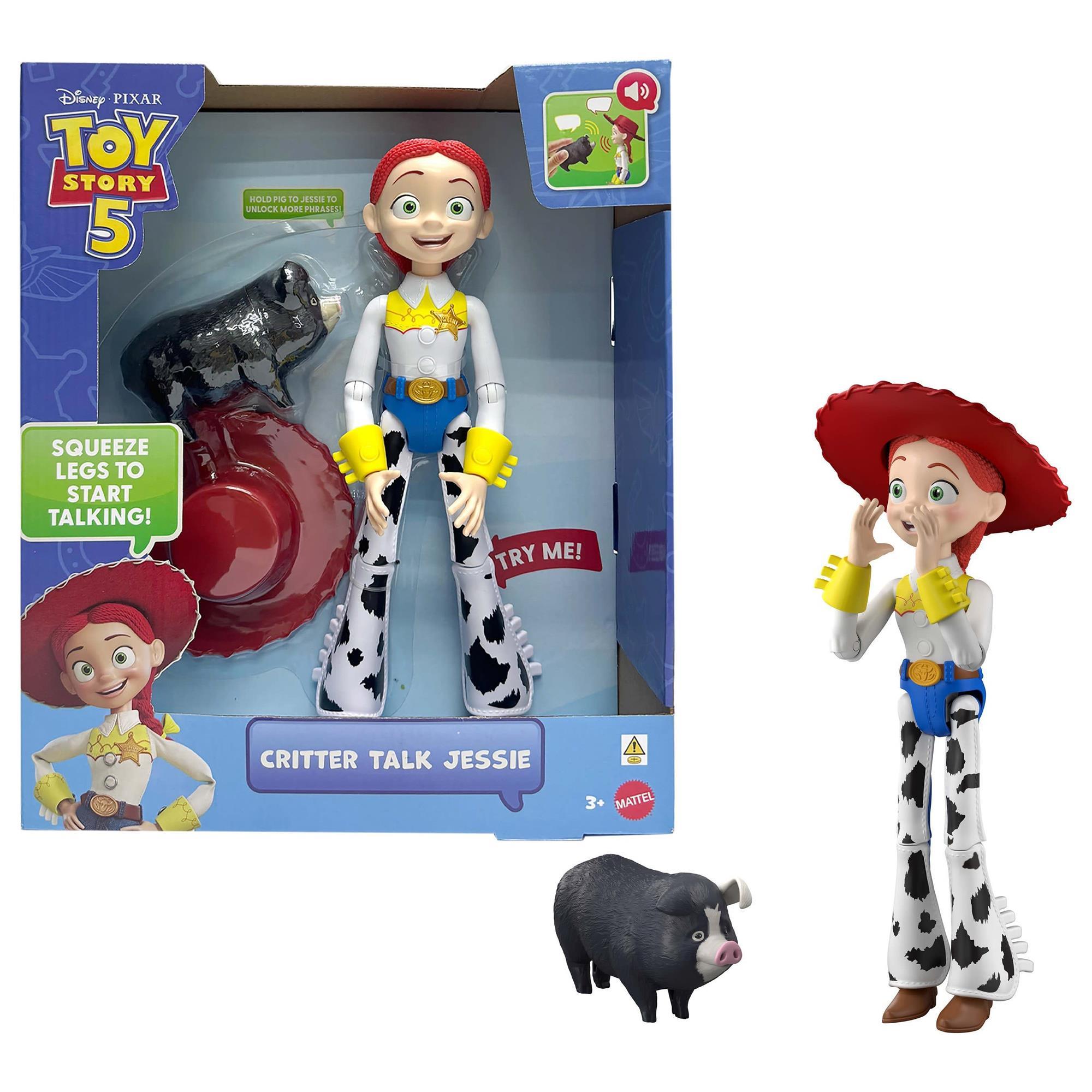 Pixar Toy Story 5 Critter Talk Jessie Action Figure