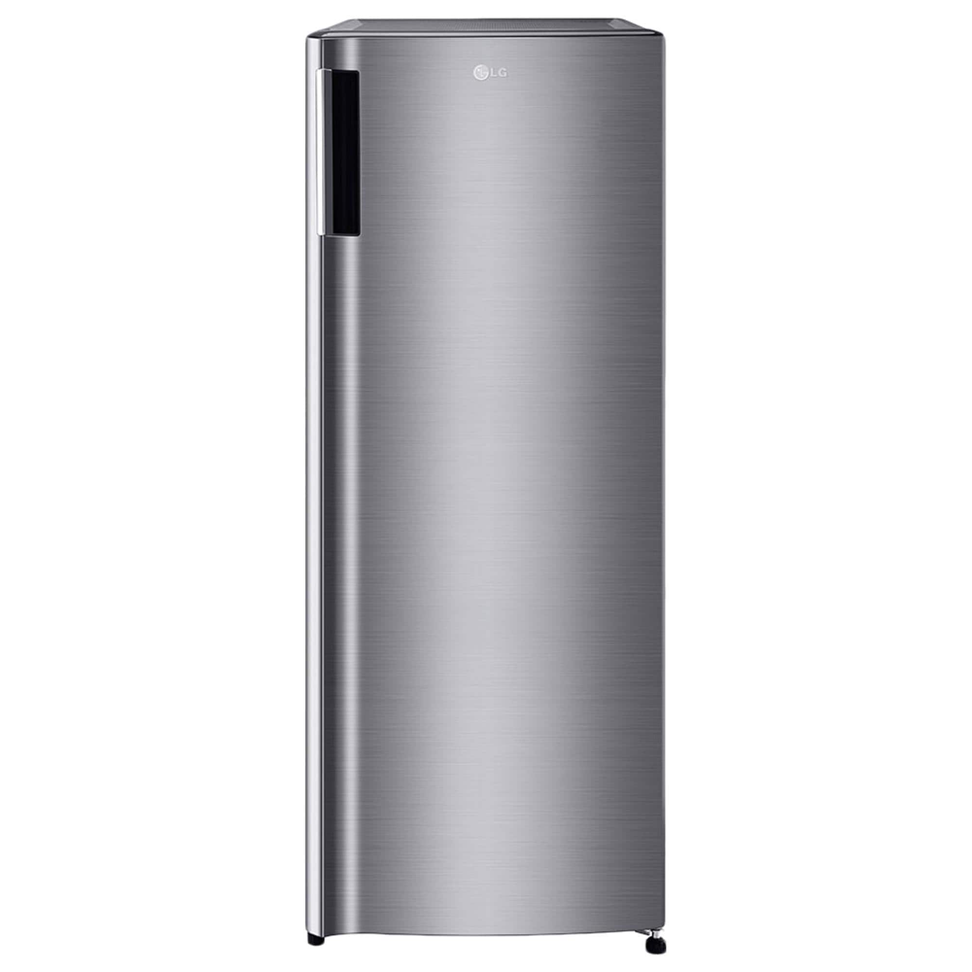 LG 5.8 Cu. Ft. Single Door Freezer Refrigerator in Platinum Silver