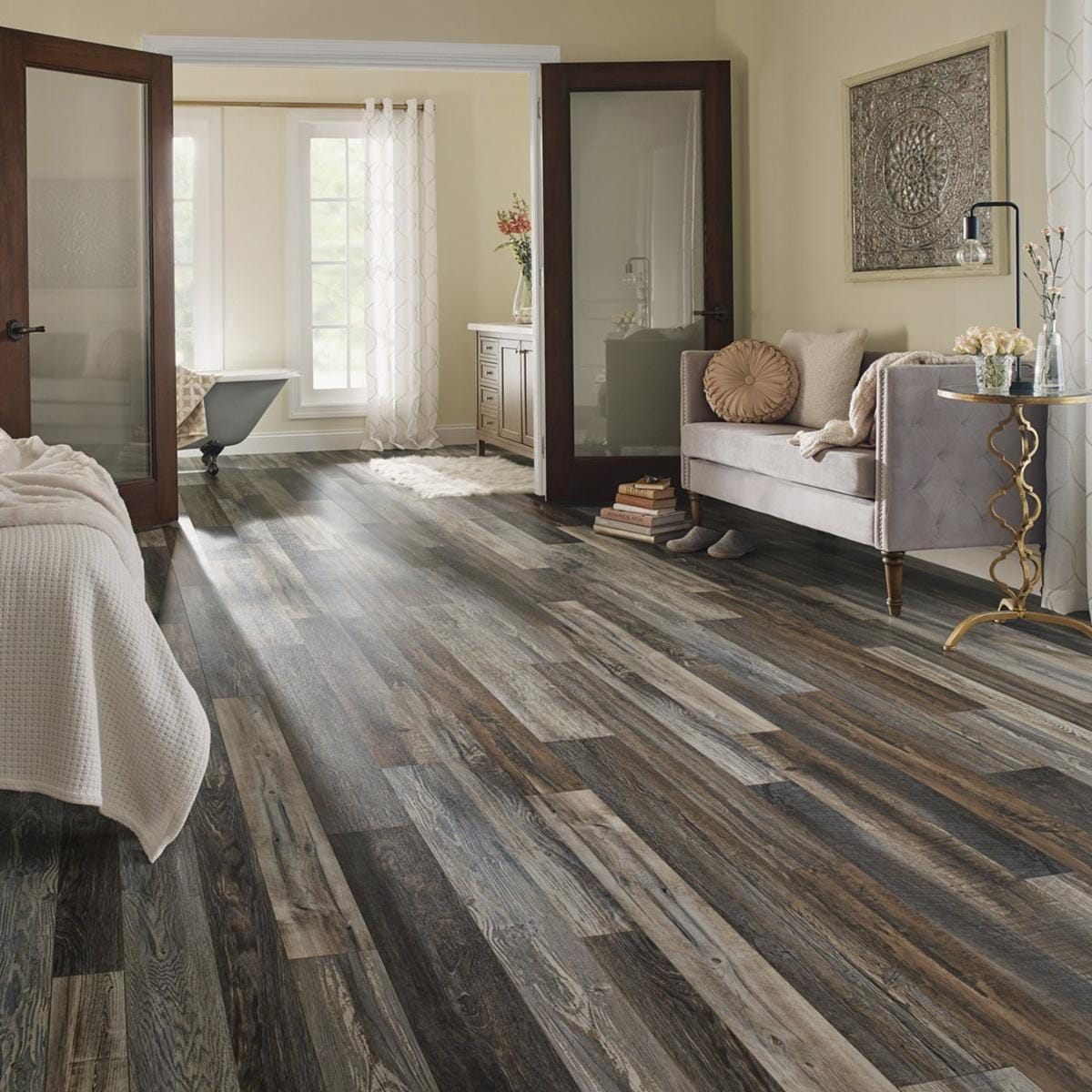 Armstrong Pryzm Elements Vintage Multicolor 6 X 48 Luxury Vinyl Plank Nebraska Furniture Mart Armstrong Pryzm Elements Vintage, Armstrong Loose Lay Vinyl Plank Flooring