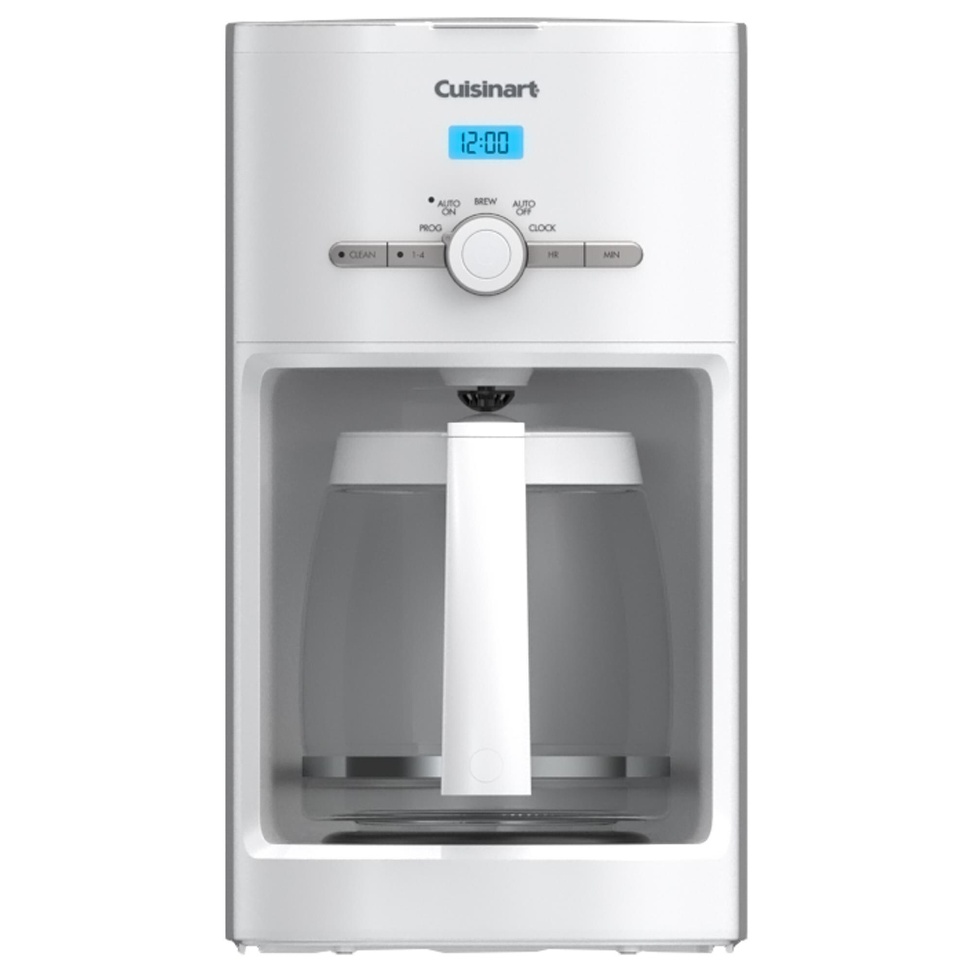 White cuisinart coffee maker hotsell