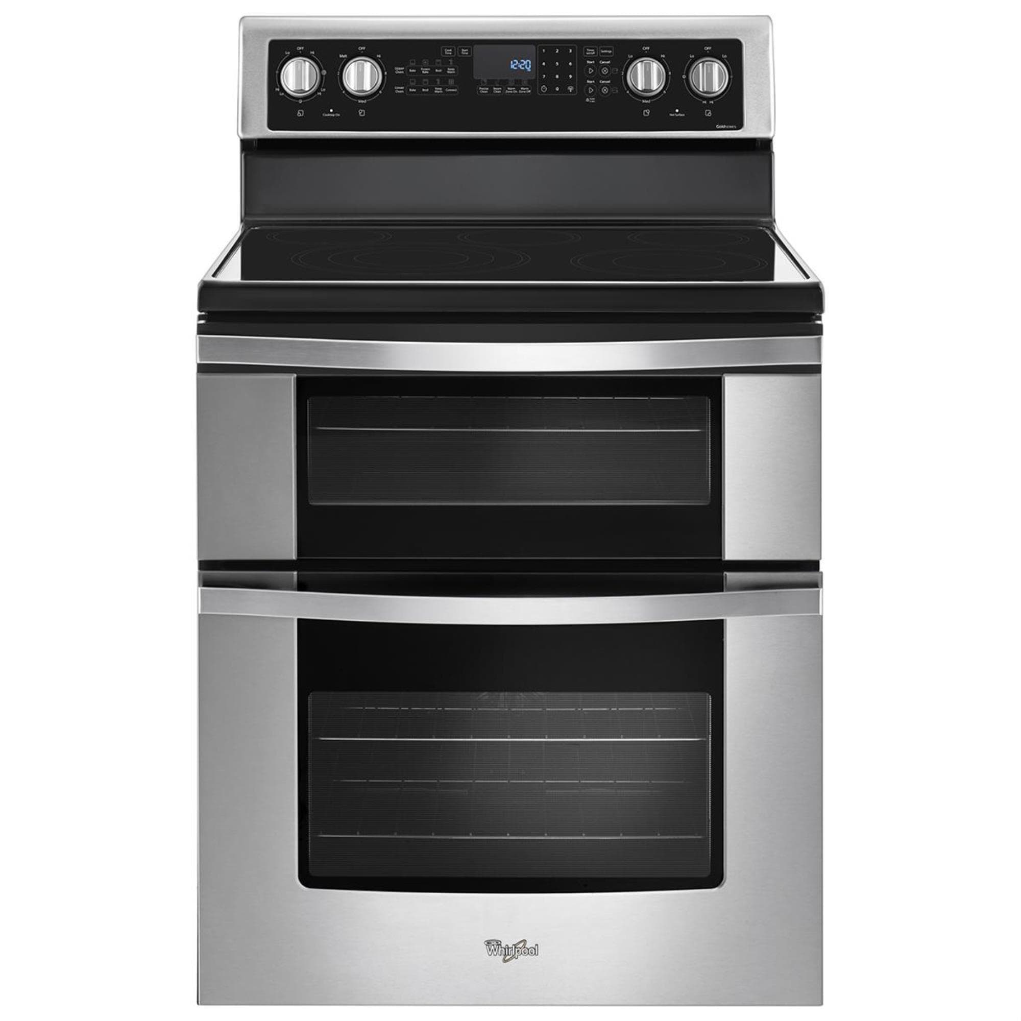 double oven convection stove