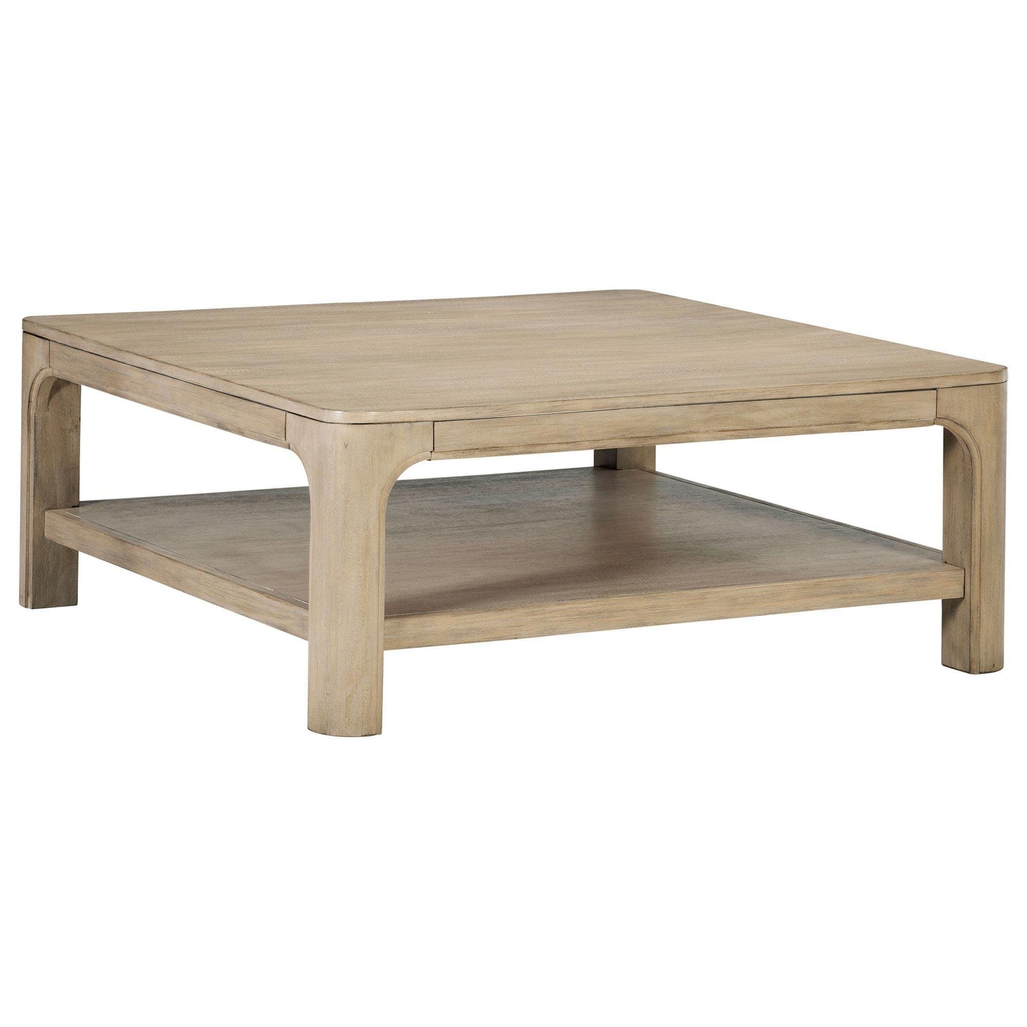 Pacific Landing Solano Square Coffee Table in Weathered Mango