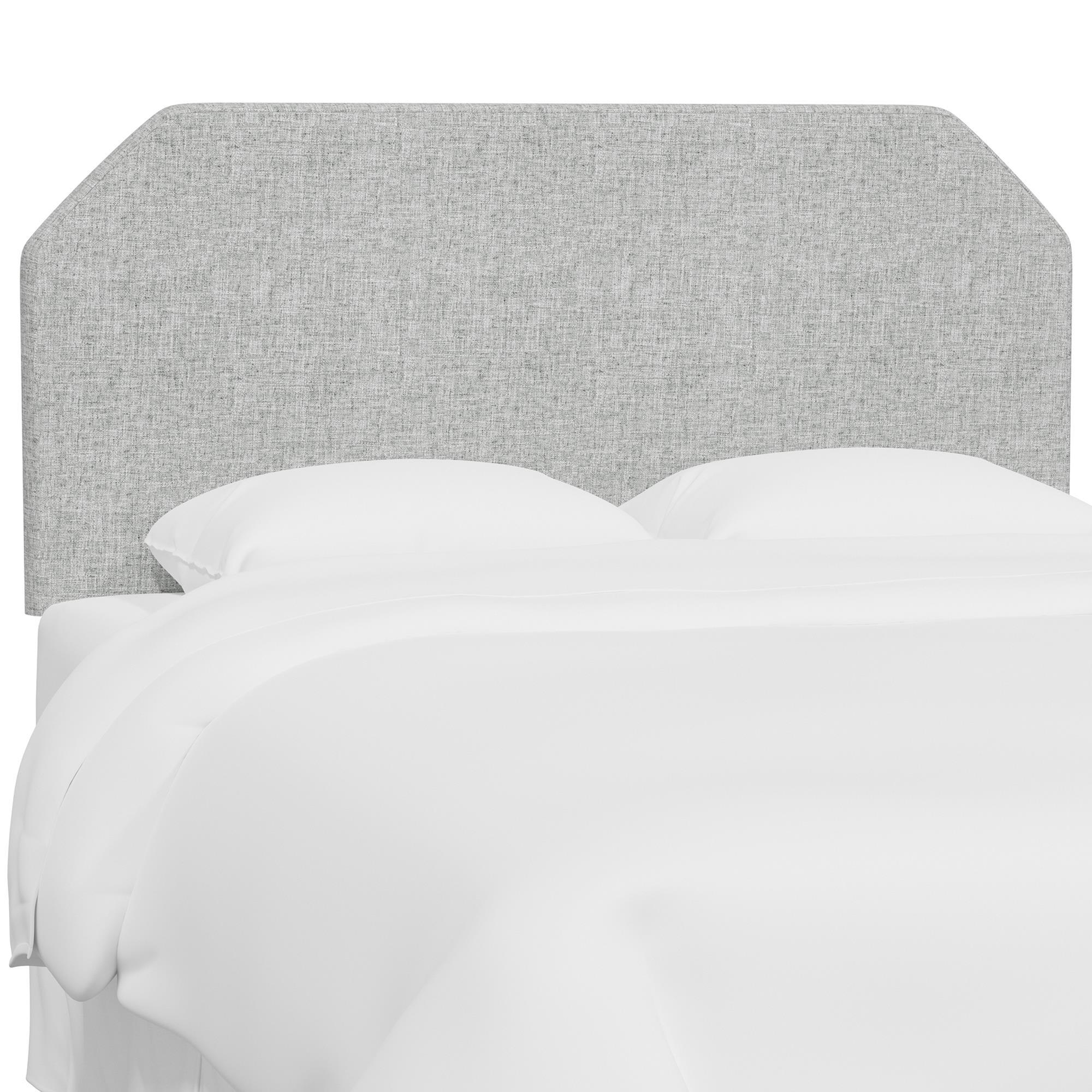 Skyline Furniture Yisroel Queen Headboard in Zuma Pumice NFM