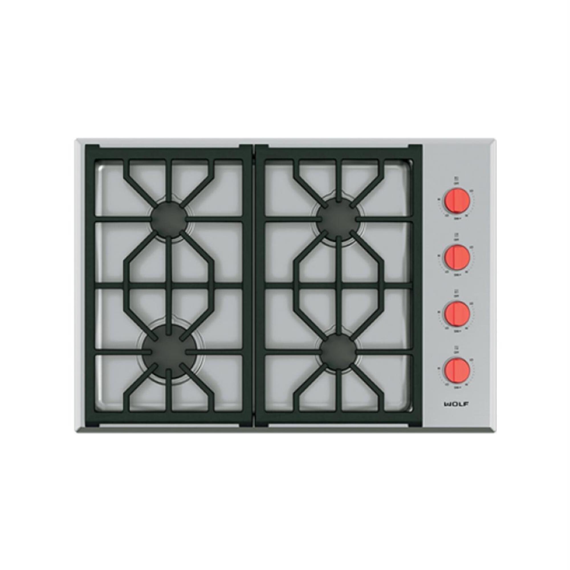 Wolf 30" Gas Cooktop Lp Nebraska Furniture Mart