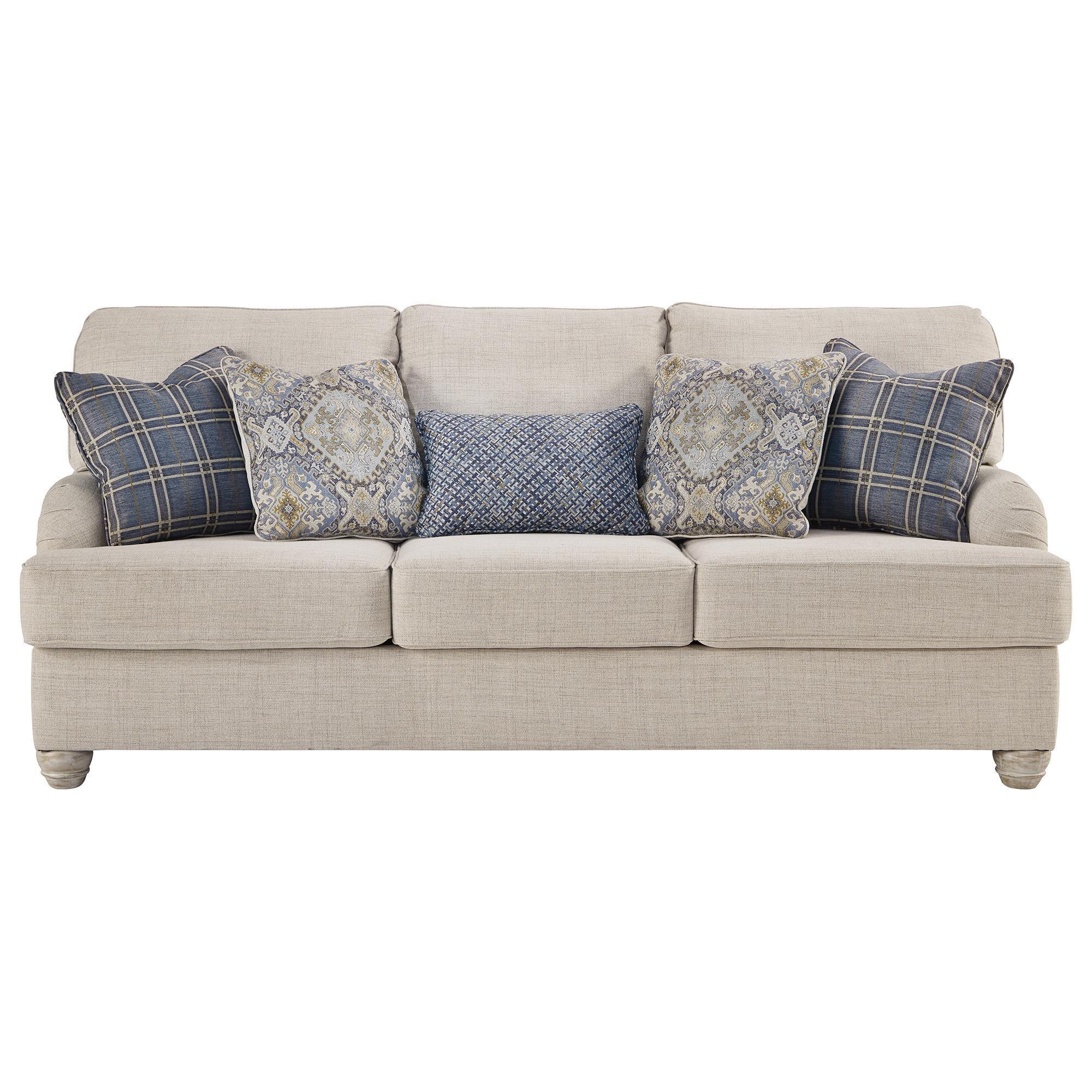 Ashley Traemore Sofa In Linen