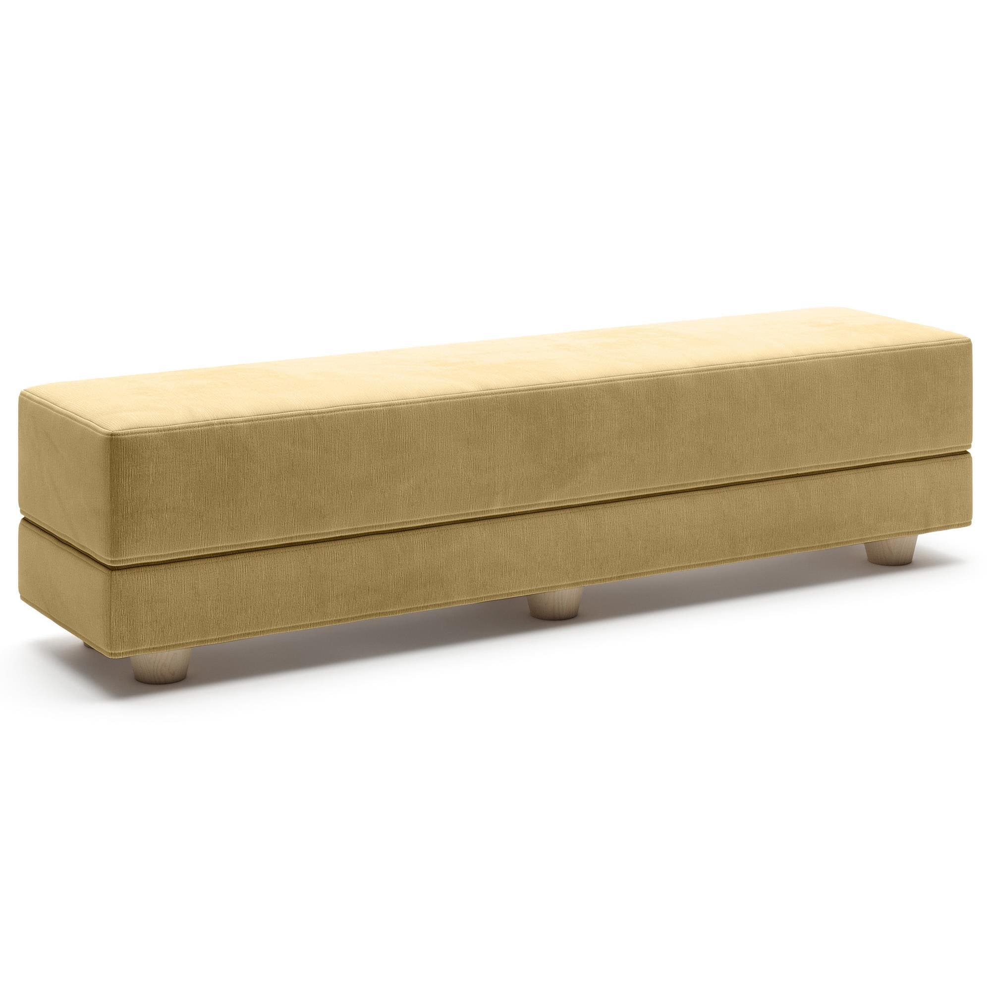 Jaxx Camden Twin Fold-Out Bench in Camel