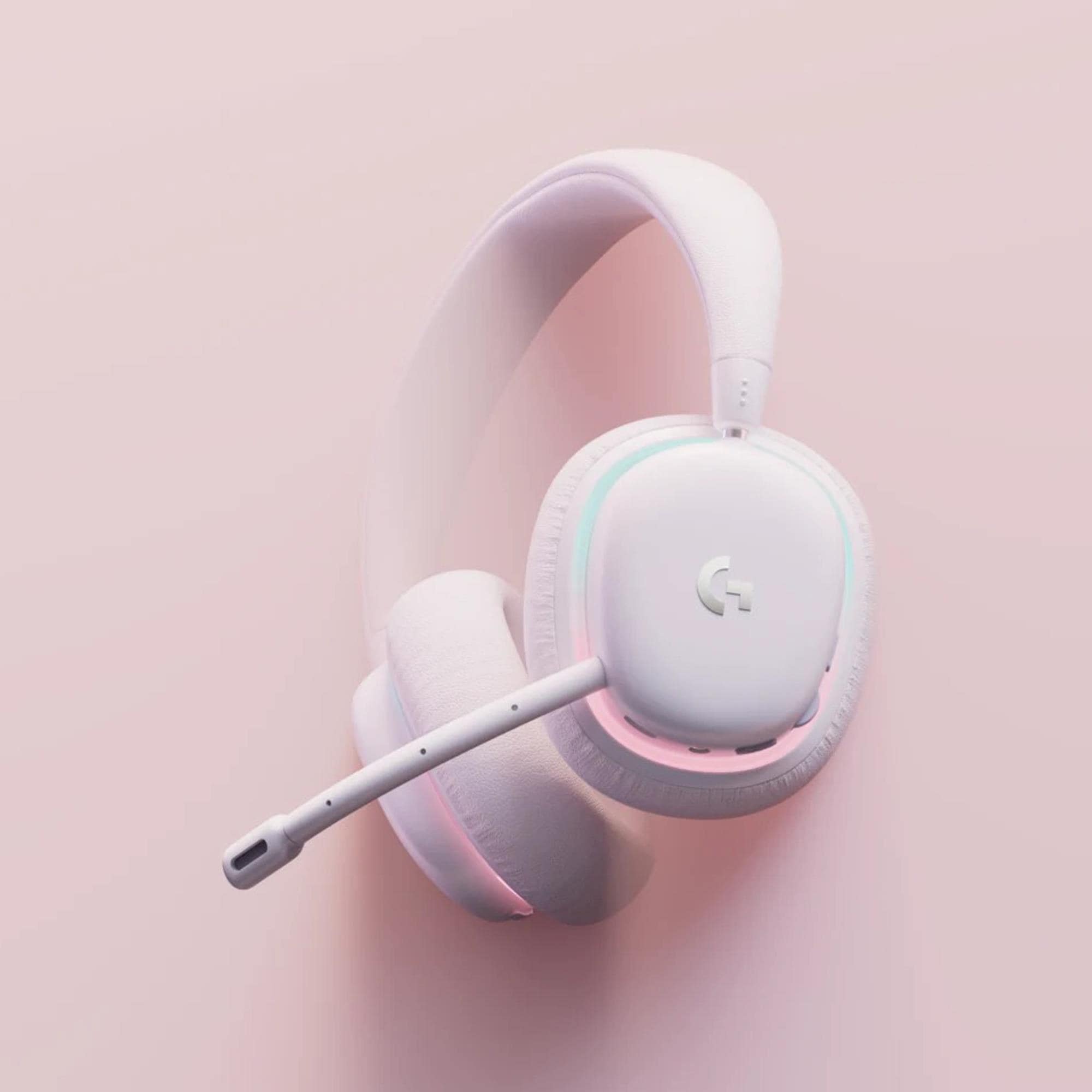 Wireless gaming on sale headset white