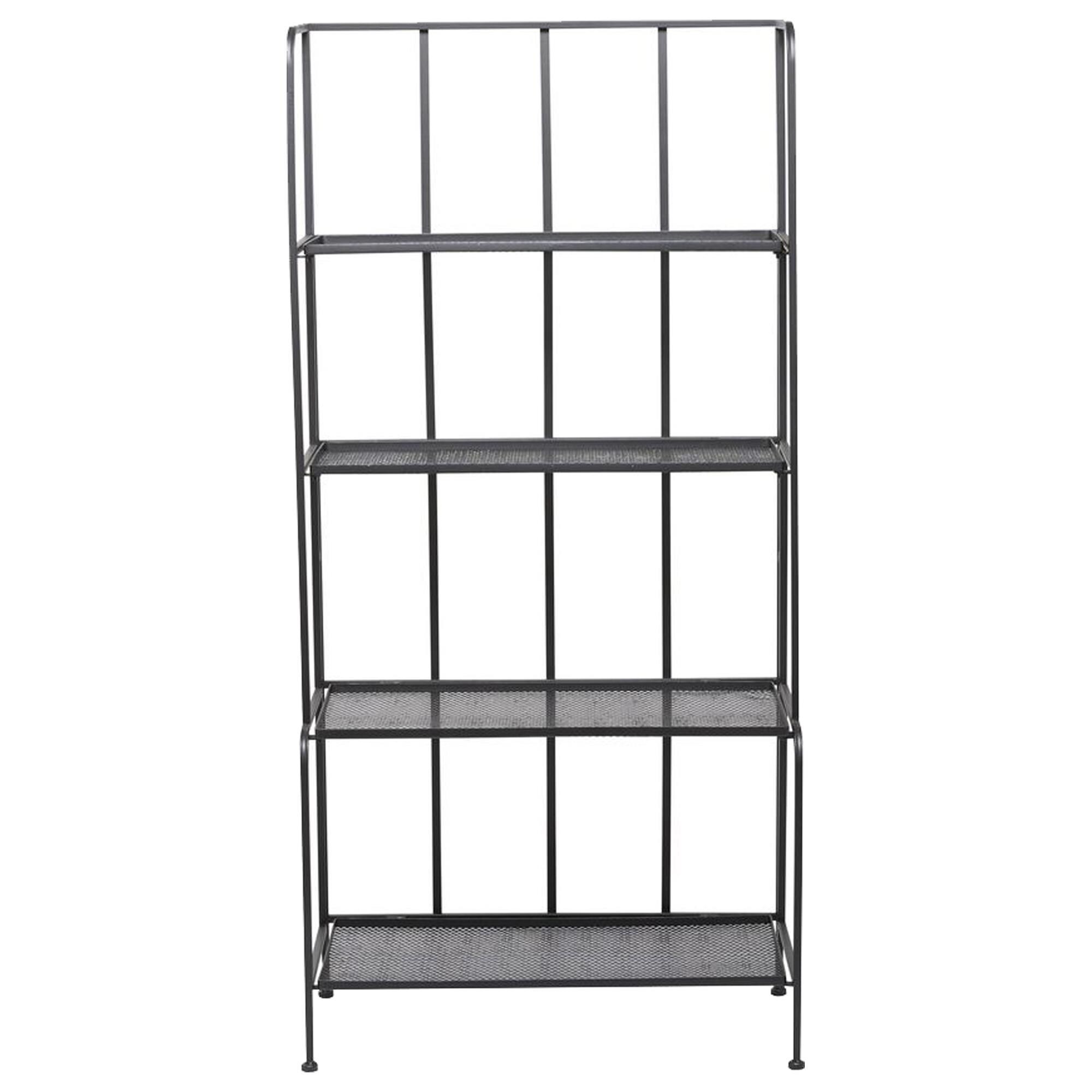 Maple and Jade Contemporary Bakers Rack in Black NFM