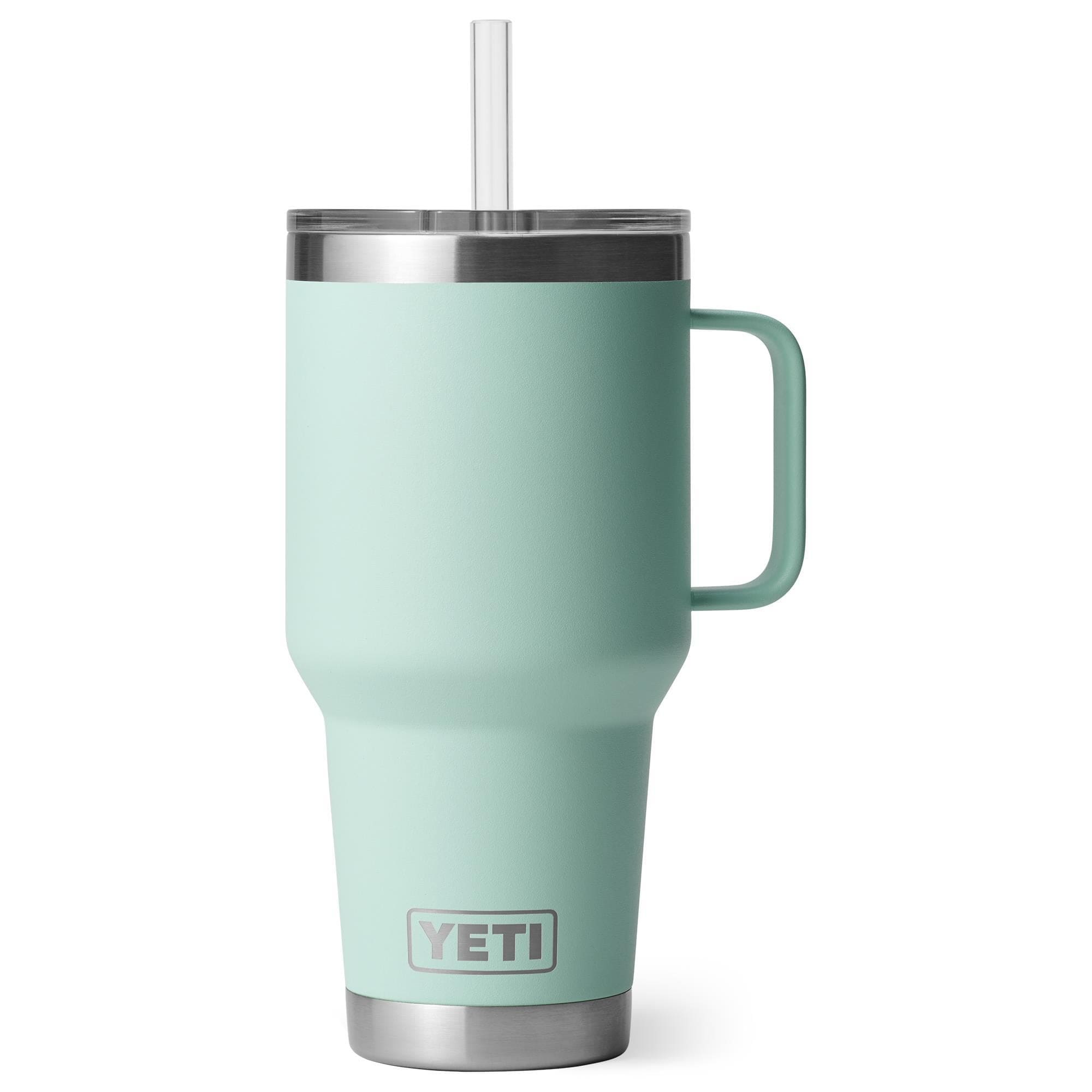YETI Rambler 35 Oz Straw Mug 2.0 with Straw Lid in Seafoam