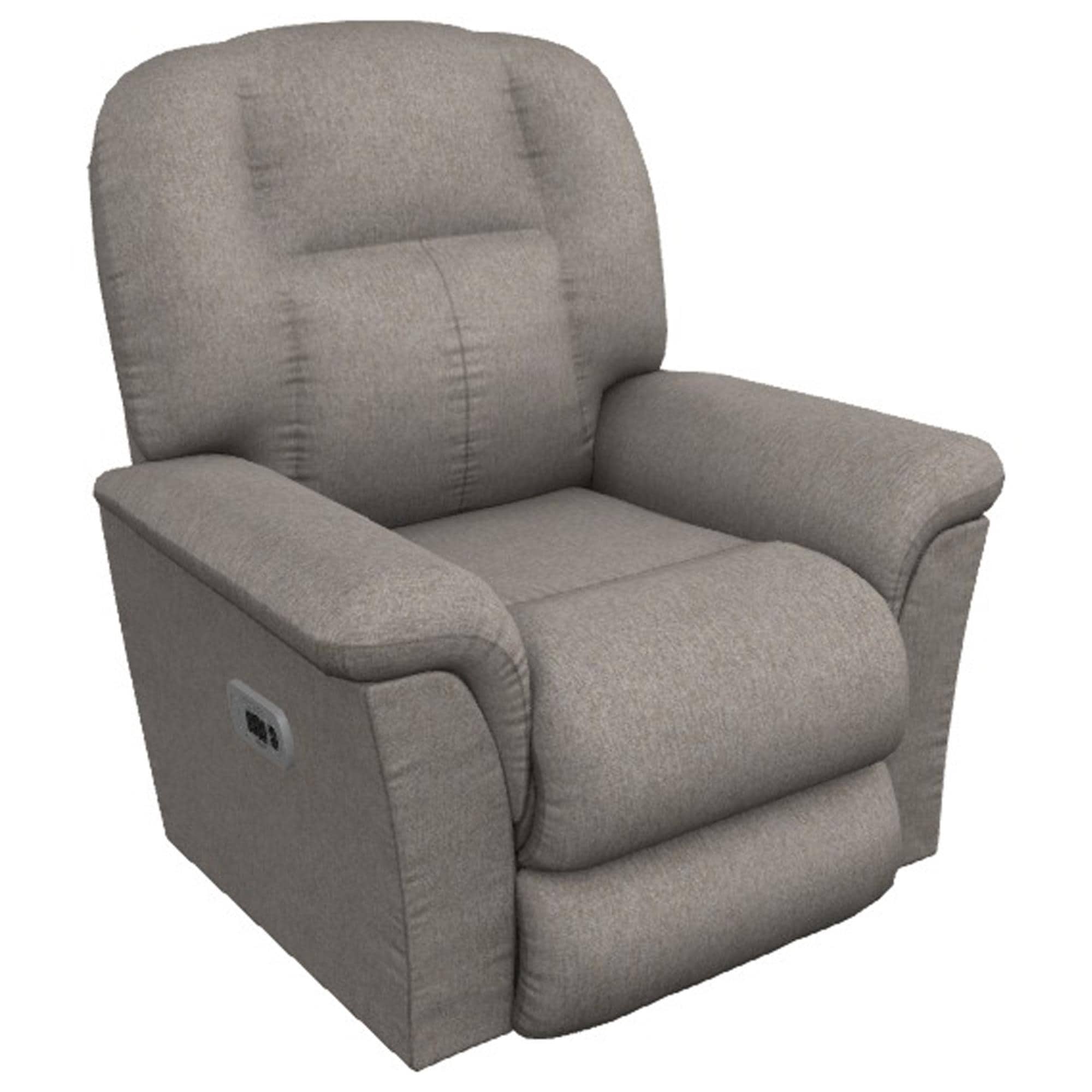 La-Z-Boy Jasper Power Recliner with Power Headrest and Lumbar in Smoke