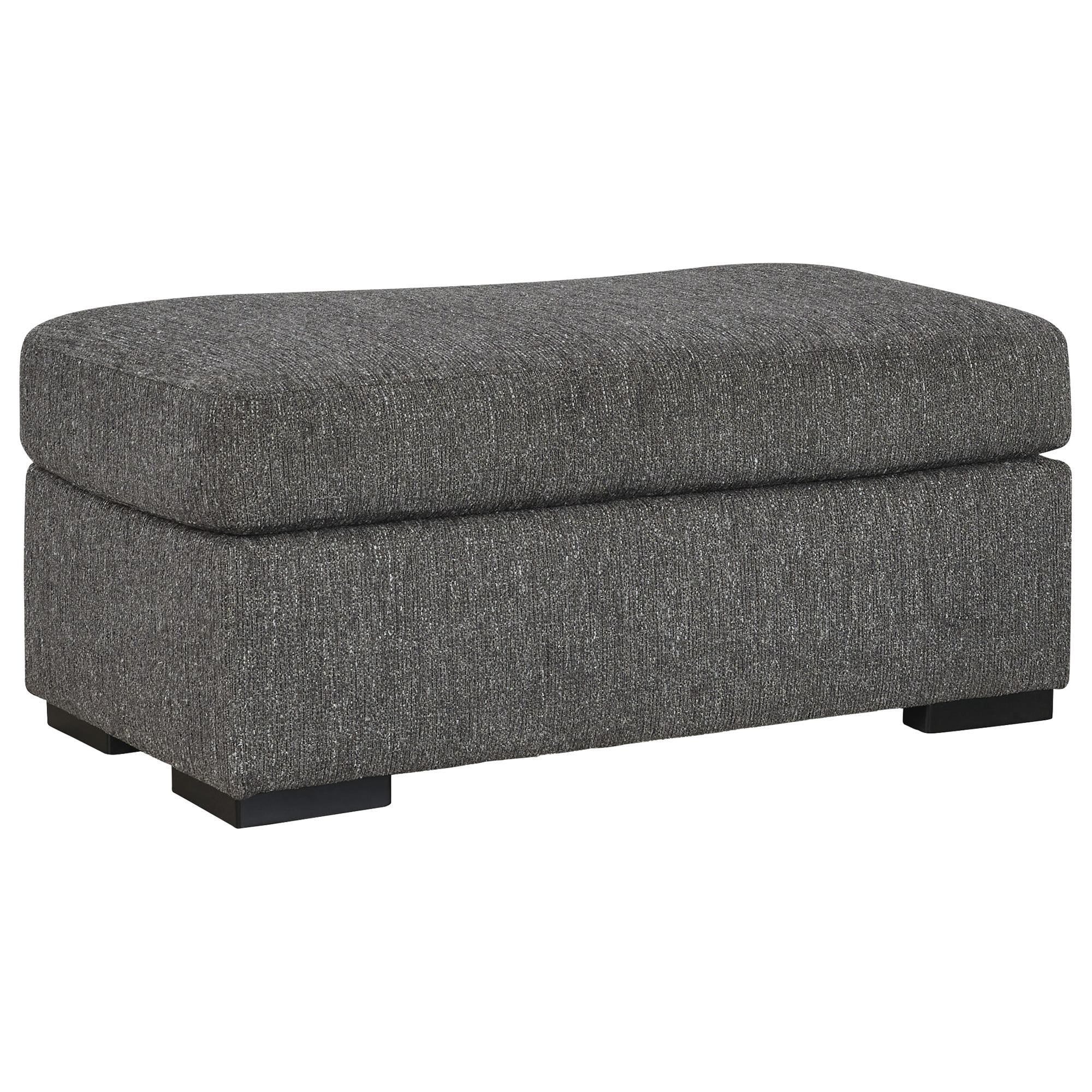 Ashley Gardiner Ottoman in Pewter