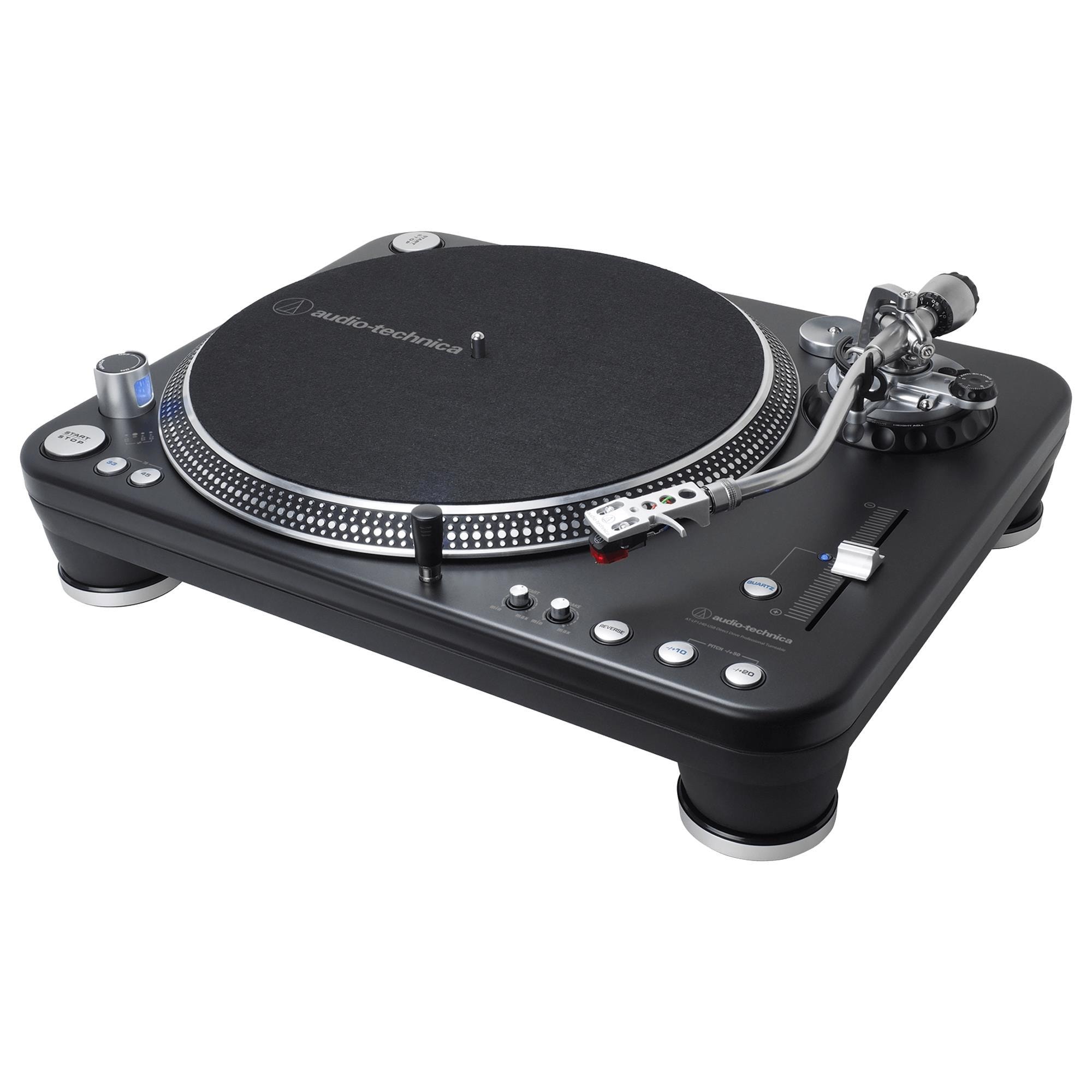 Audio-Technica Direct Drive Professional DJ Turntable in Black