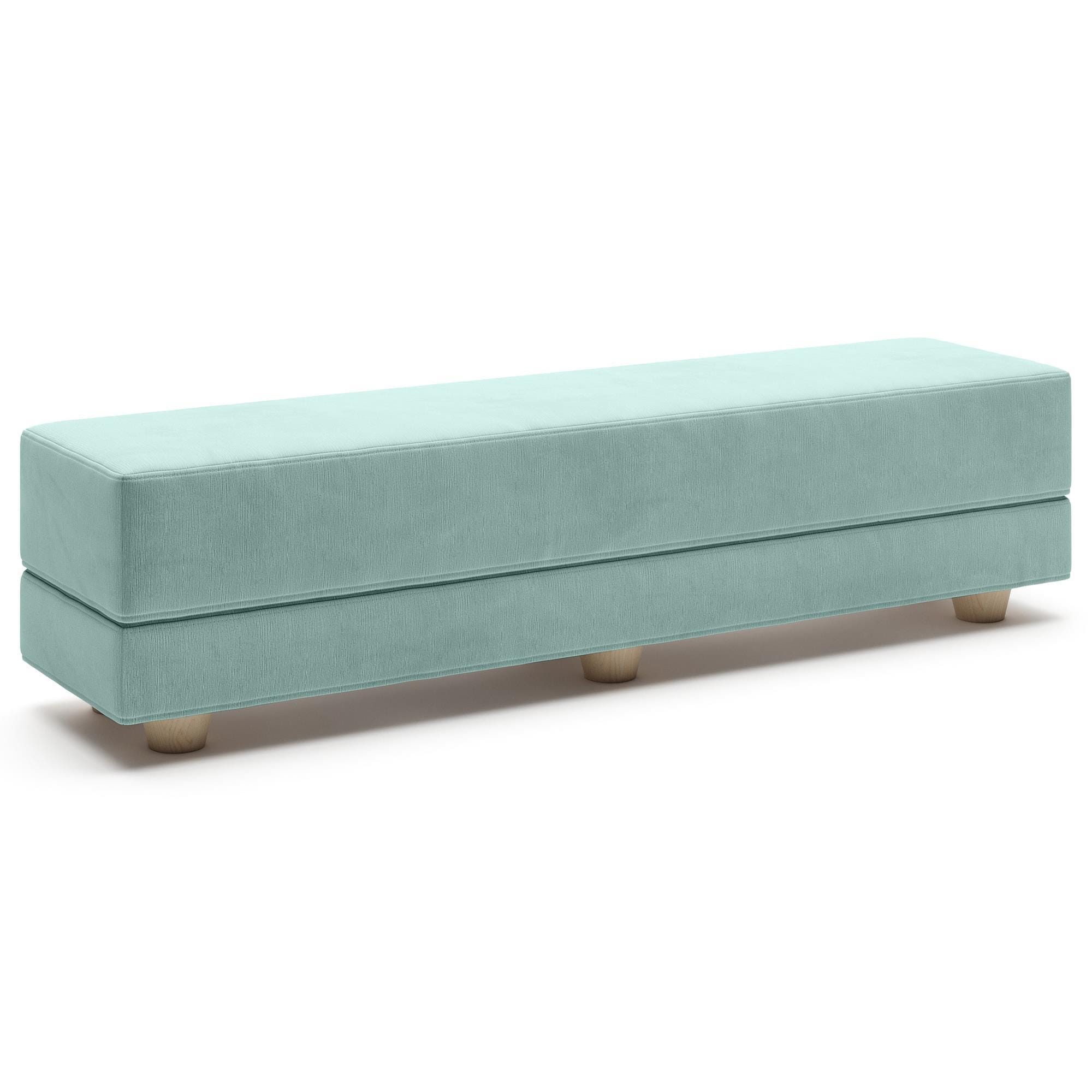 Jaxx Camden Twin Fold-Out Bench in Ivory