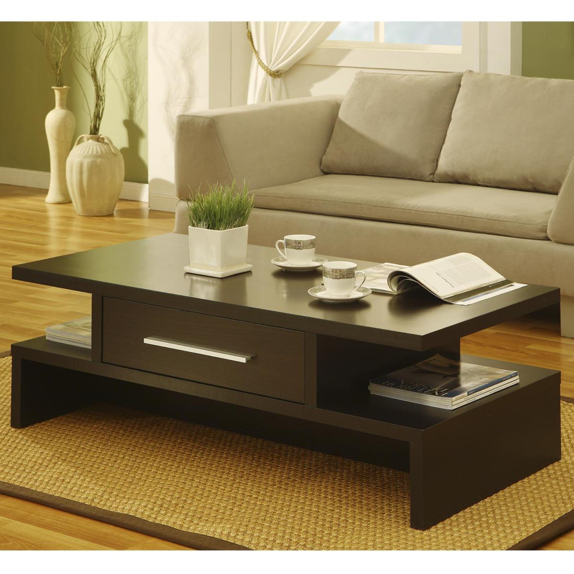 Global Movement Asiana Double Sided Coffee Table in Coffee Bean | Nebraska  Furniture Mart