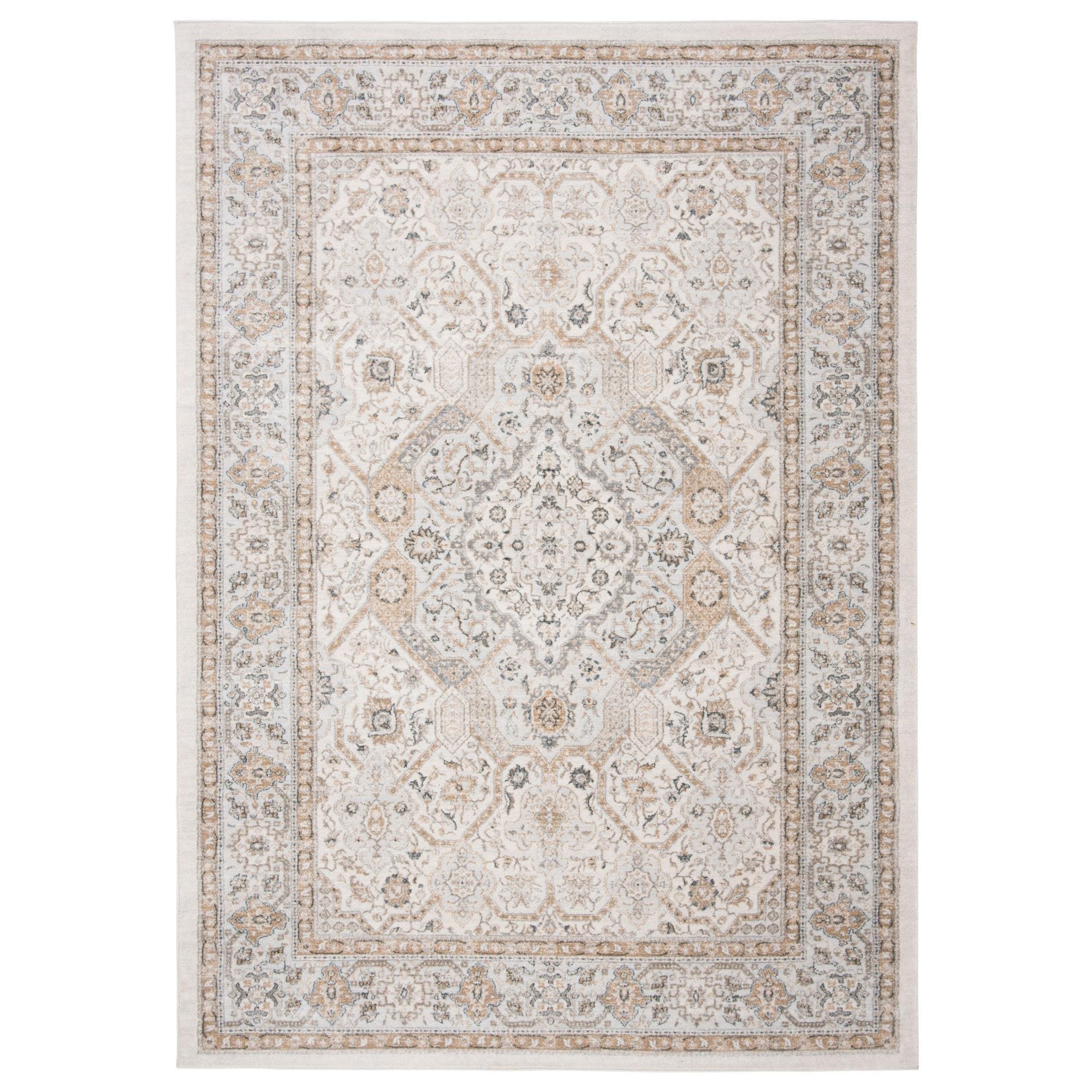 Safavieh Isabella ISA916B 8' x 10' Cream and Beige Area Rug