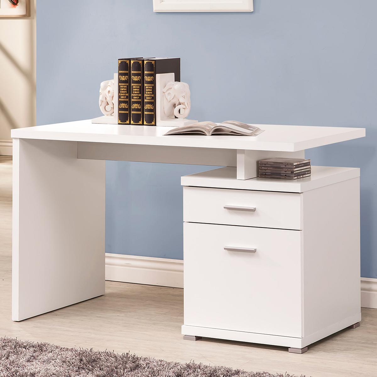 Pacific Landing Contemporary 47 Executive Desk With Cabinet In White Nebraska Furniture Mart Pacific Landing Contemporary 47 Executive Desk With Cabinet In White Nebraska Furniture Mart