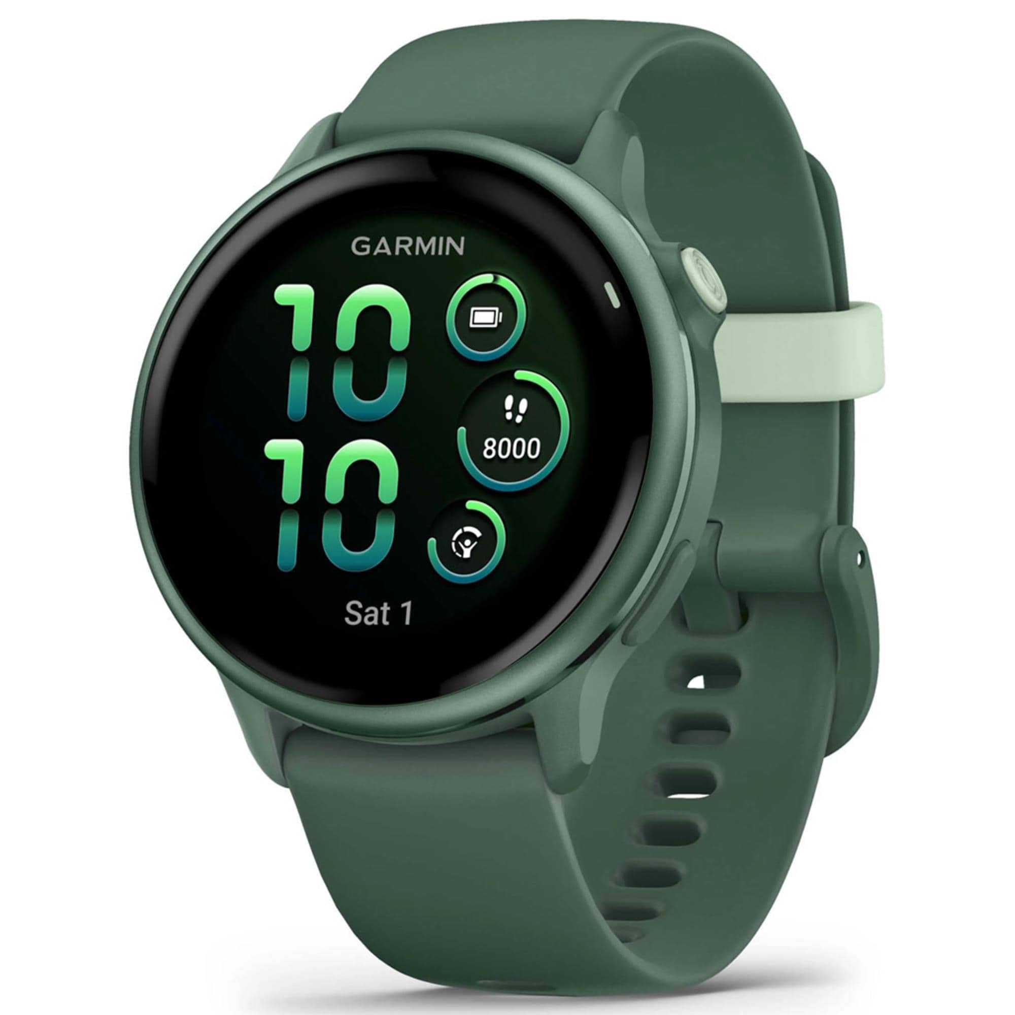 Garmin vivoactive 6 Smartwatch 42mm Slate Aluminum Case with Black