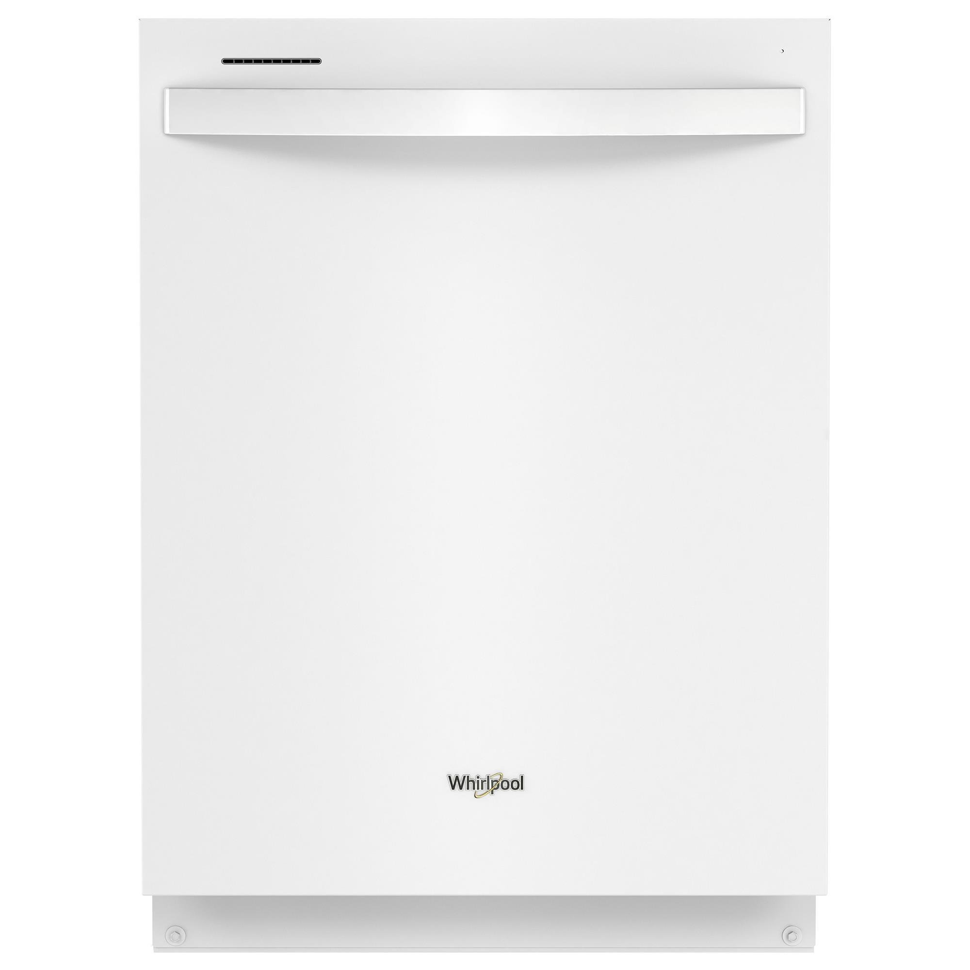 Whirlpool 24" BuiltIn Bar Handle Dishwasher with 47 Decibel in White