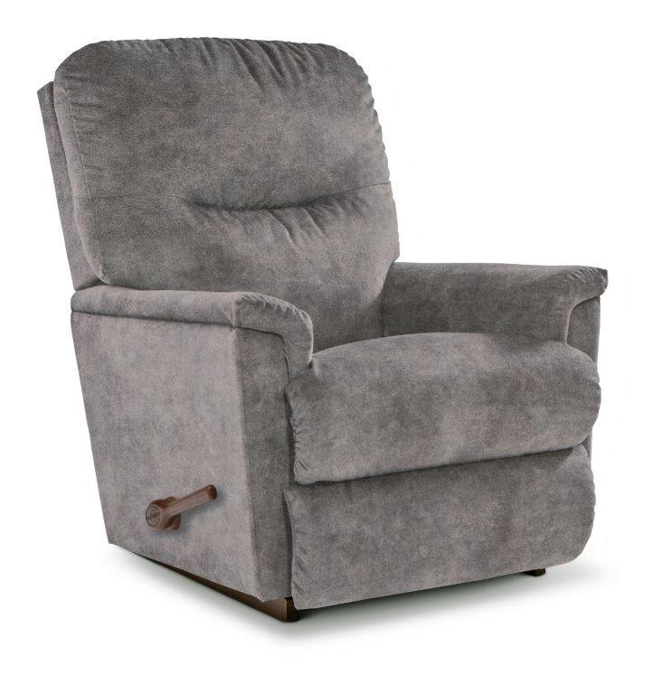 La-Z-Boy Aries Manual Rocker Recliner in Gray