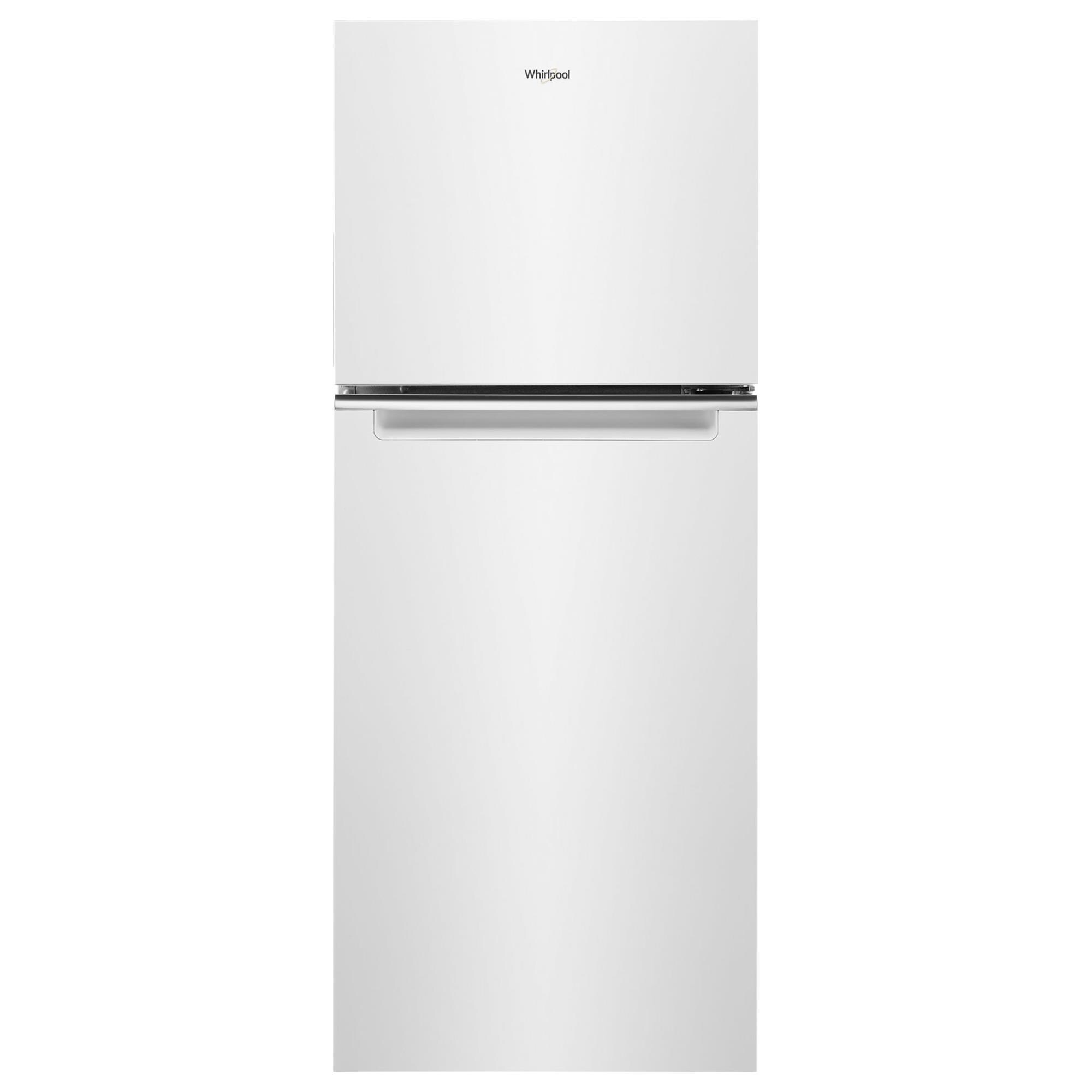 Whirlpool 24" Top Freezer Refrigerator in White Nebraska Furniture Mart