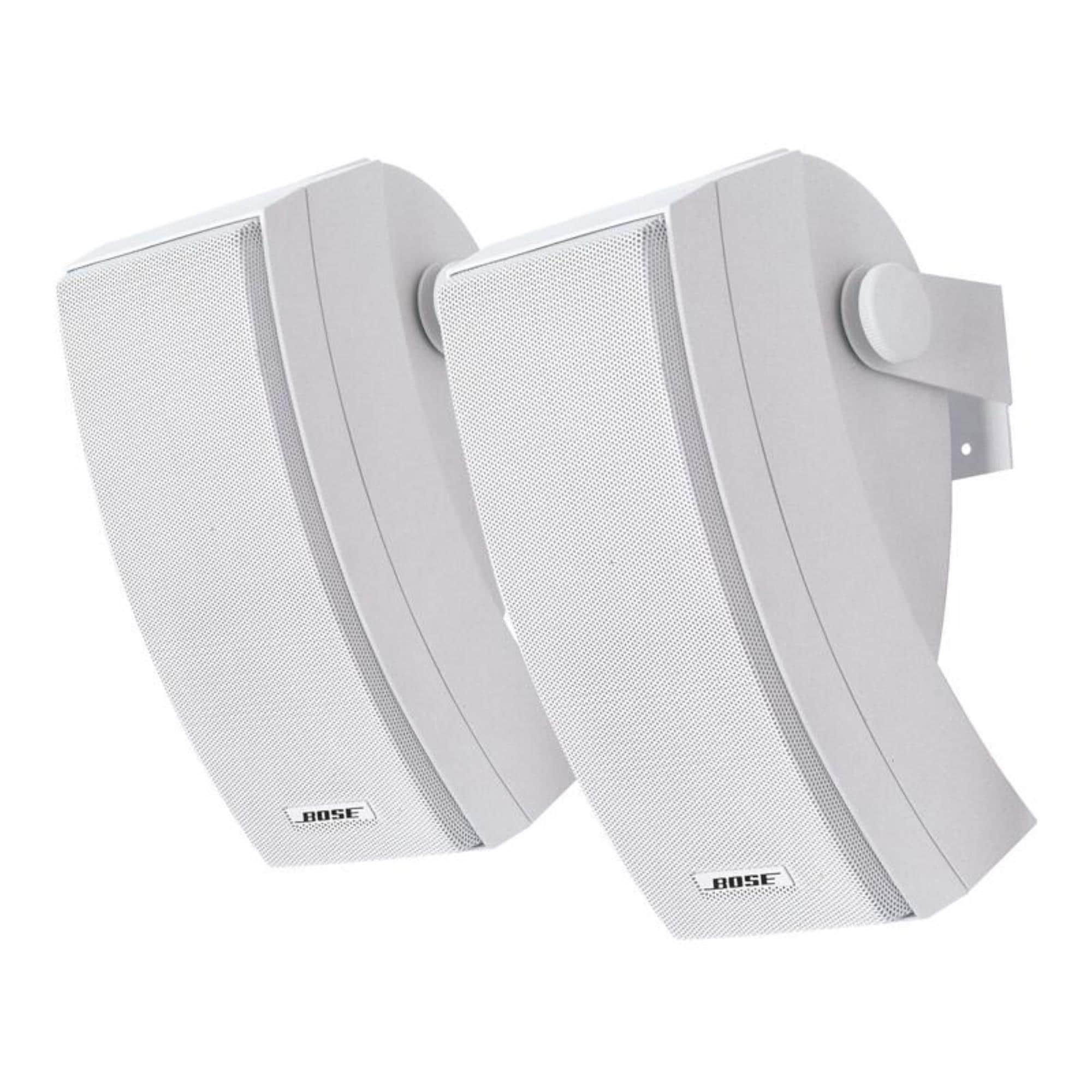 Kan niet lezen of schrijven intelligentie vertaler Bose Pair of Outdoor Environmental Speaker with Bracket in White | Nebraska  Furniture Mart