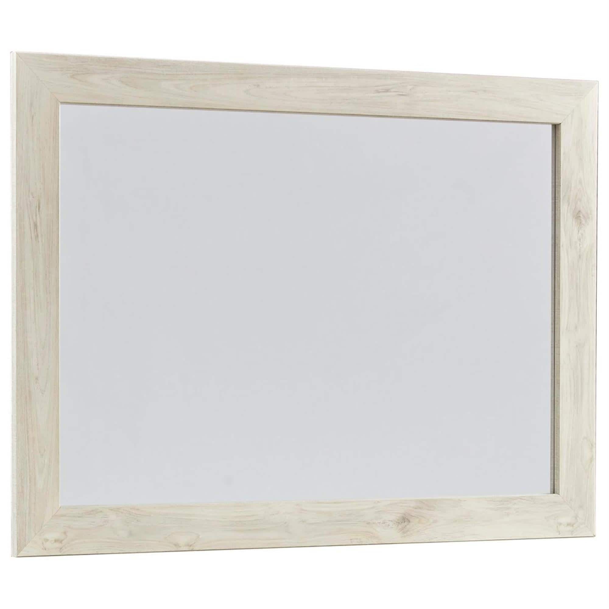 Ashley Cambeck Bedroom Mirror in Whitewash