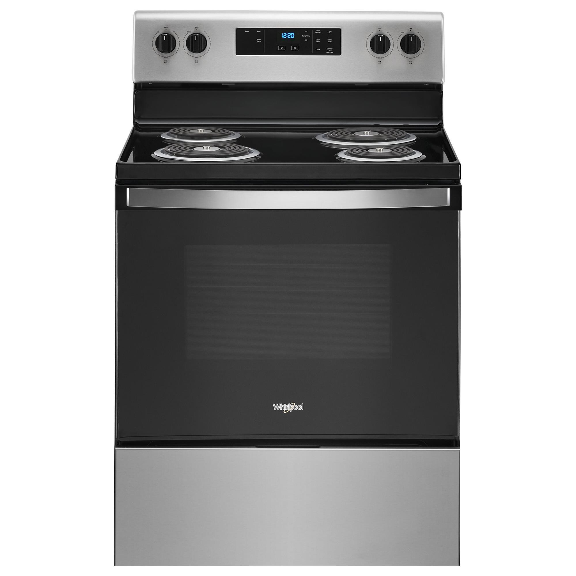 Whirlpool 4.8 Cu. Ft. Freestanding Electric Range with Keep Warm in