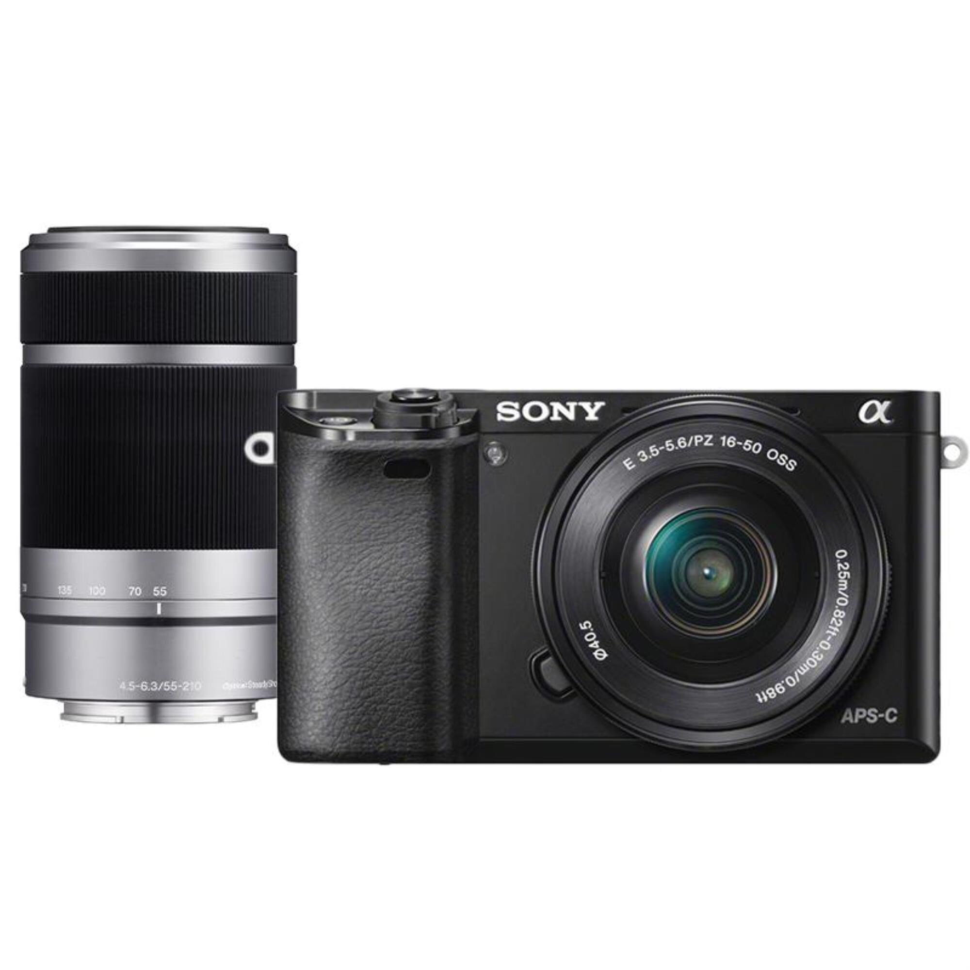 Sony a6000 Mirrorless Digital Camera w/ 16-50mm and 55-210mm Lenses |  Nebraska Furniture Mart