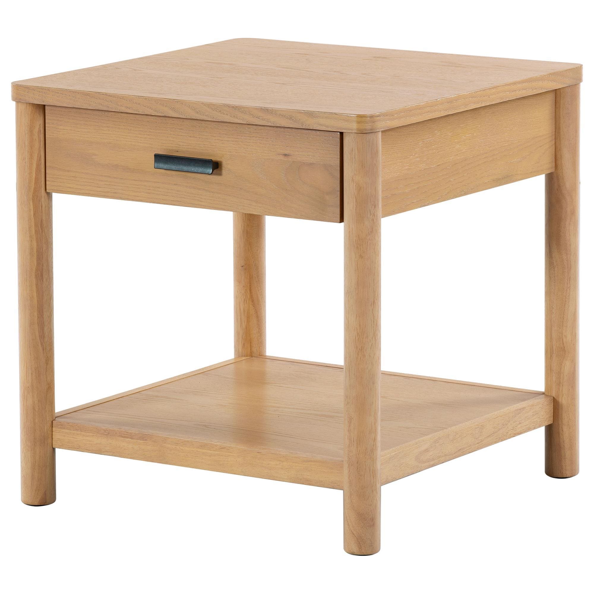 Safavieh Jaylessa 1-Drawer End Table in Natural