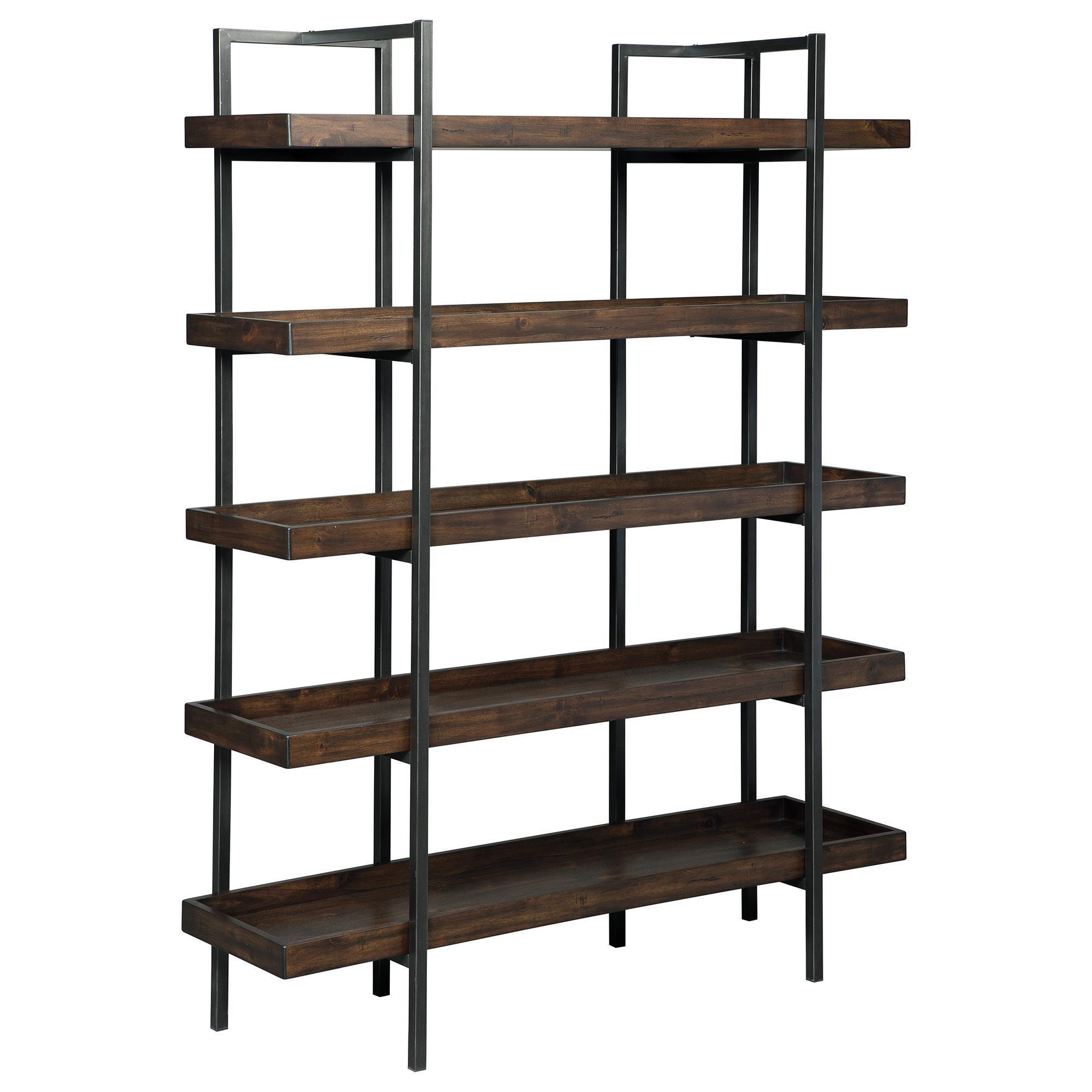 Signature Design by Ashley Starmore Bookcase in Walnut | Nebraska