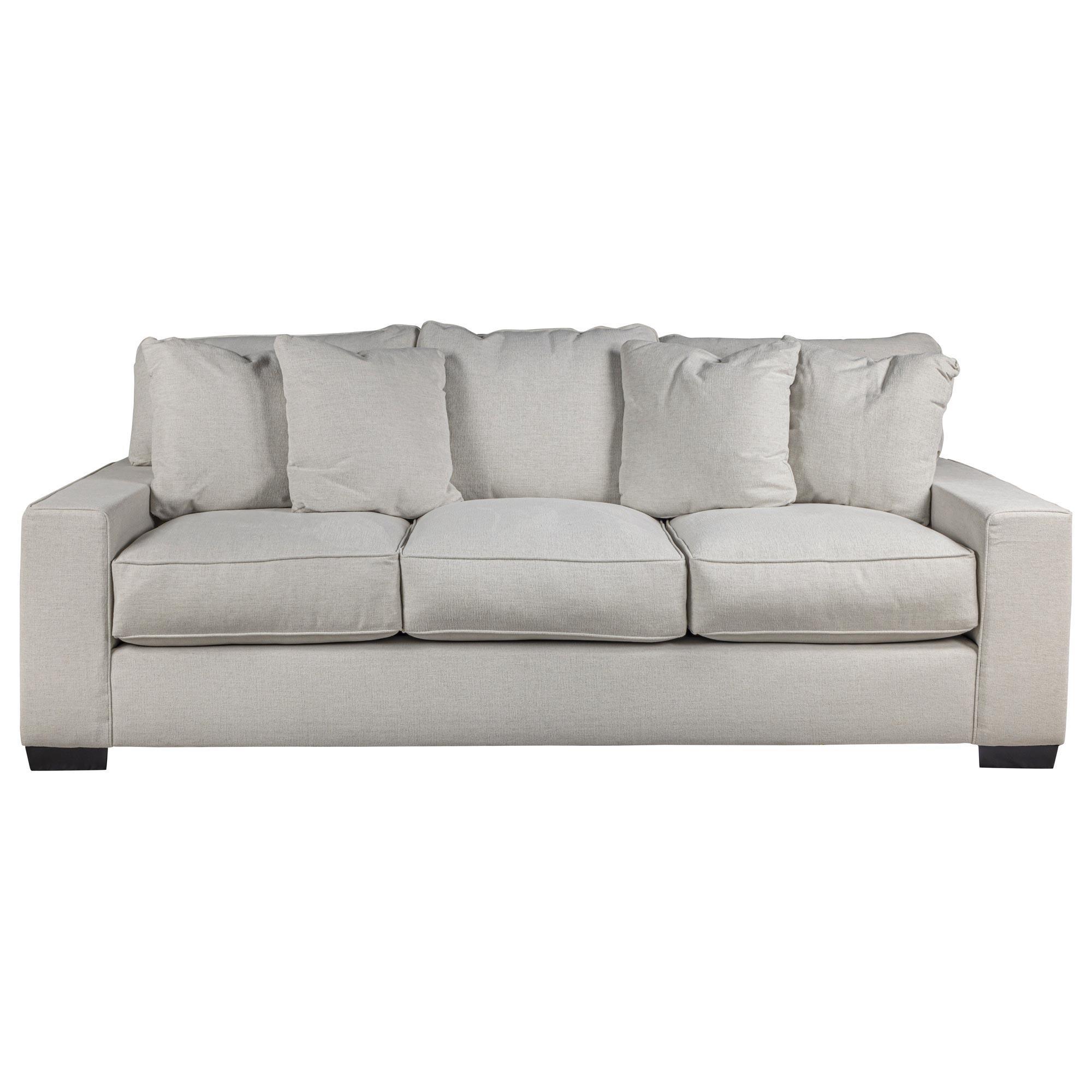 Michael Nicholas Designs Troy Stationary Sofa in Page Pearl