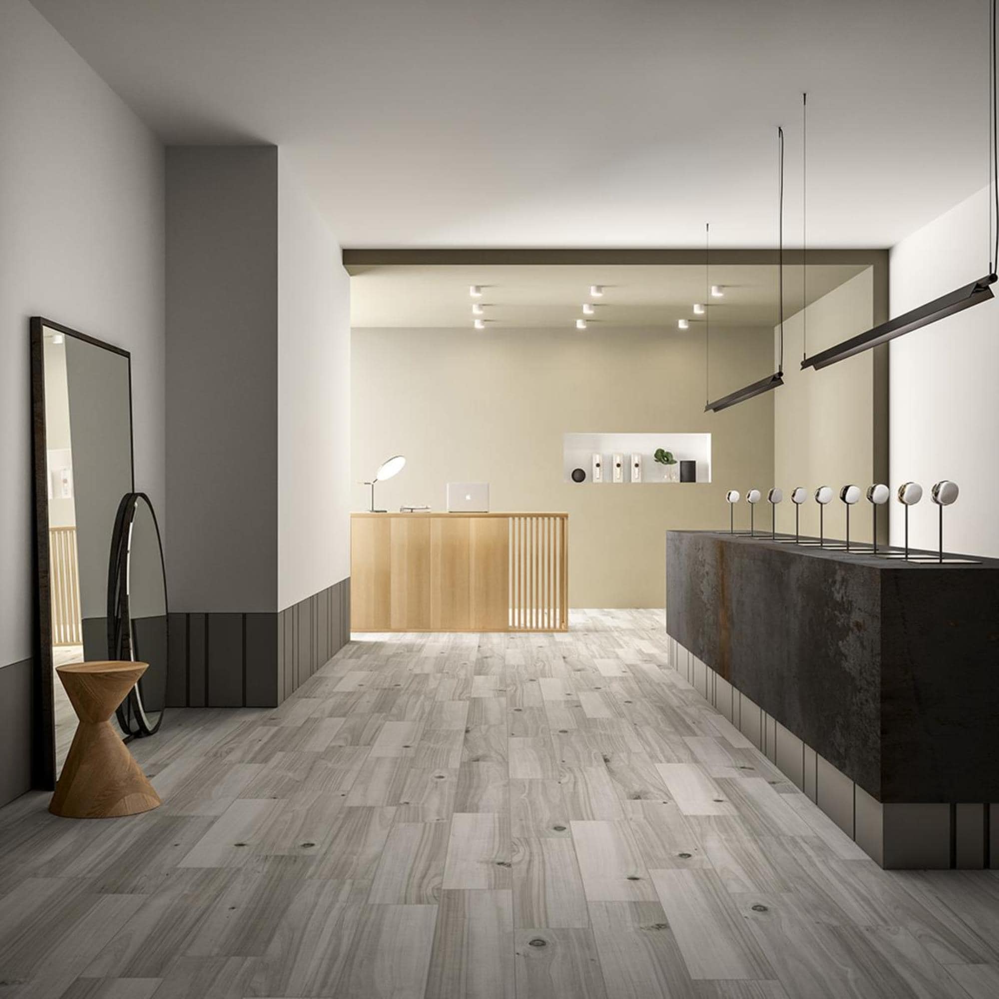 MS International Havenwood Platinum 8" x 36" Porcelain Tile | Nebraska  Furniture Mart