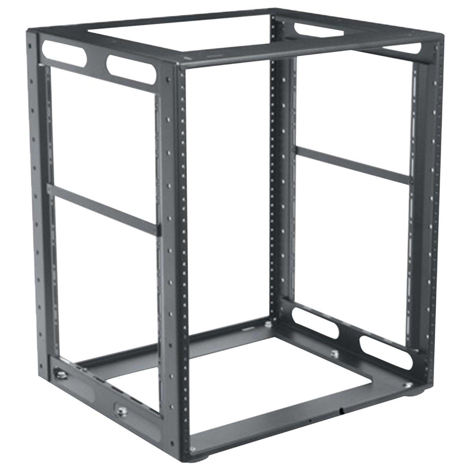 Anixter 10 Space Rack Frame Skeleton in Black | Nebraska Furniture Mart