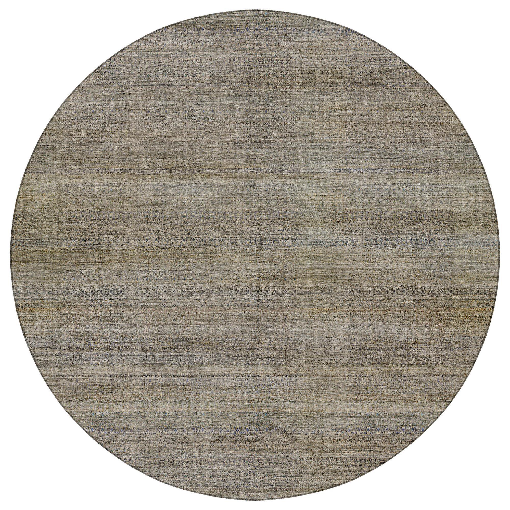 Dalyn Rug Company Vico VC2 Taupe 8' Round Area Rug