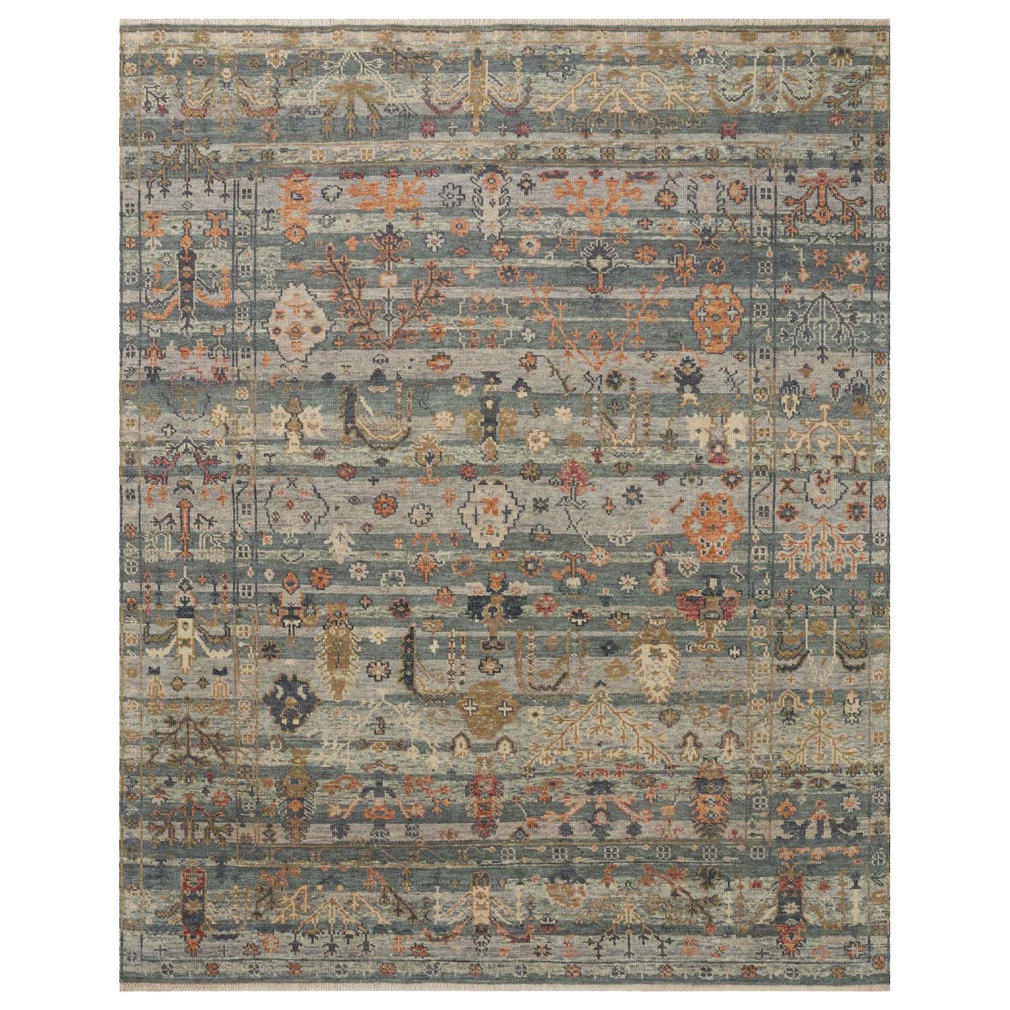 Loloi Dominic 2' x 3' Slate and Multicolor Area Rug