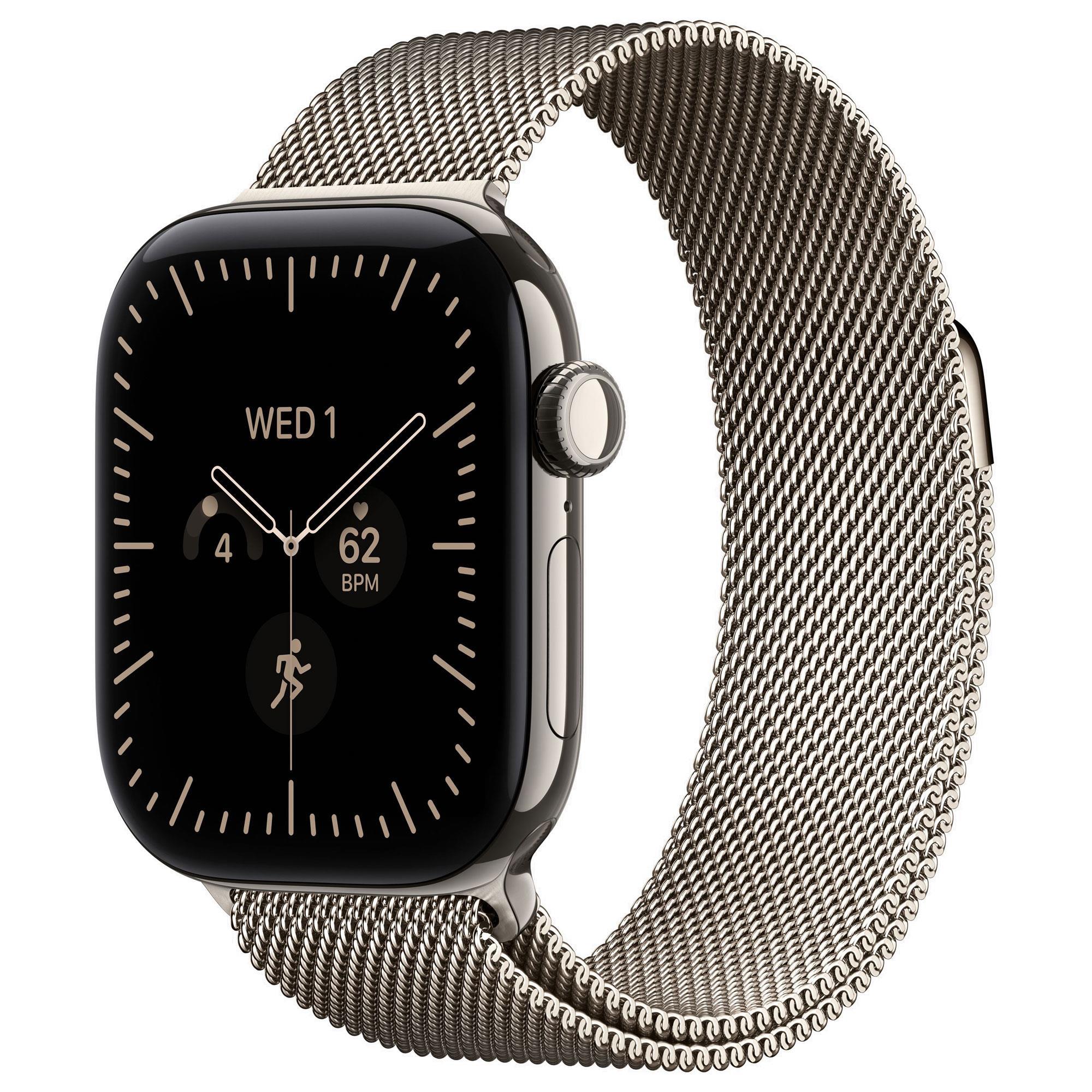 Apple Watch Series 12 (GPS + Cellular) 42mm Natural Titanium Case