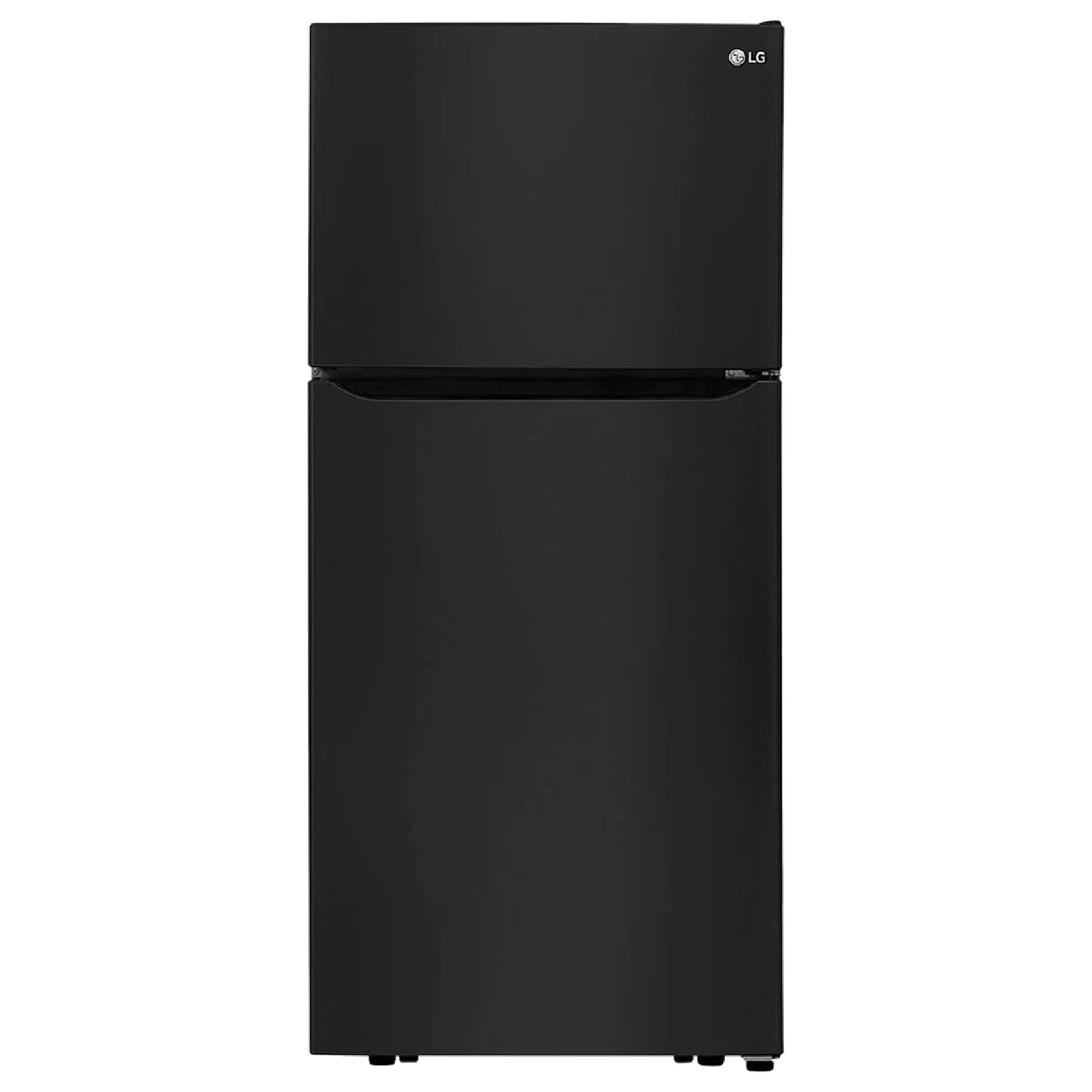 LG 6.9-cu ft Counter-depth Top-Freezer Refrigerator (Platinum Silver)  ENERGY STAR in the Top-Freezer Refrigerators department at