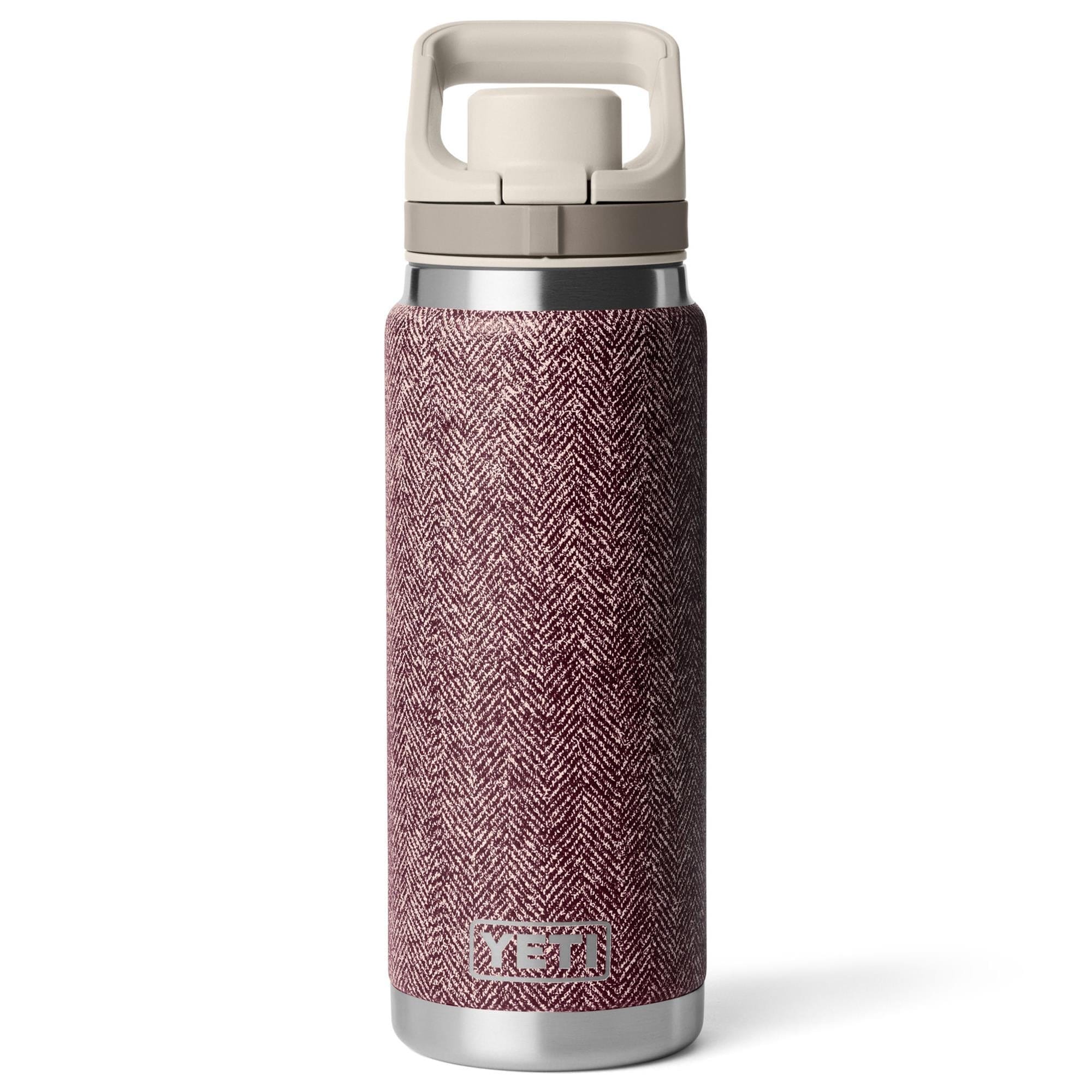 YETI Rambler 26 Oz Water Bottle with Flip Chug Cap in Rescue Red